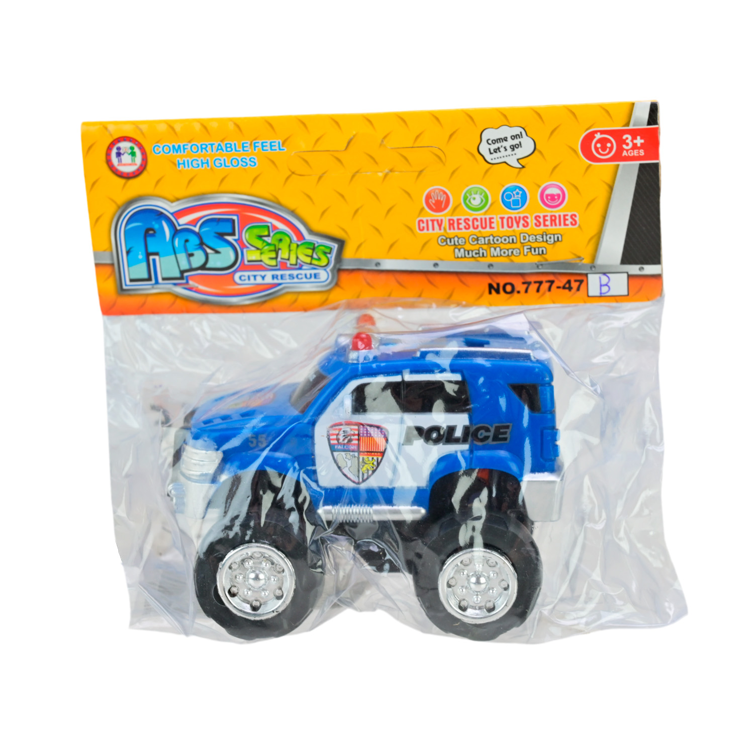 Машина арт. 777-47B (96шт/2) пакет 9*7*6см