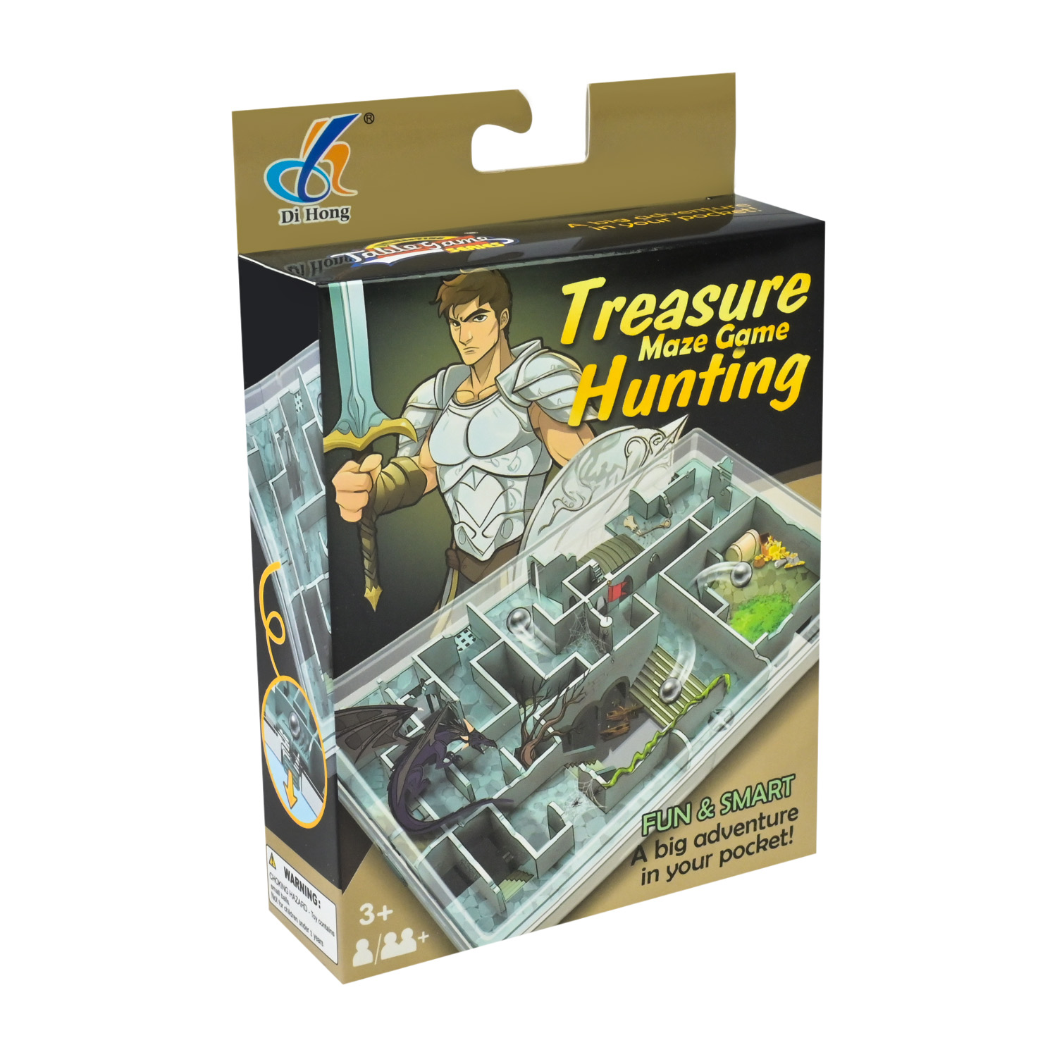 Головоломка 3D-лабіринт арт. 40818/39818/41818 (192шт/2) короб.12,5*4*15 см