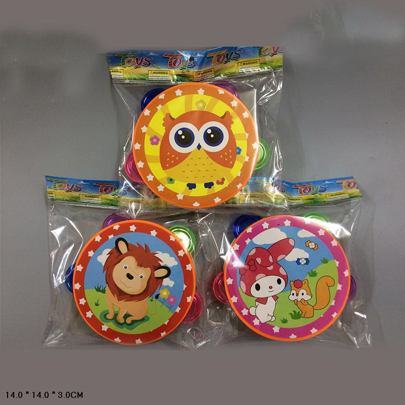 Бубон арт. 2832 (432шт/2) 3 види мікс, пакет 14*14*3 см