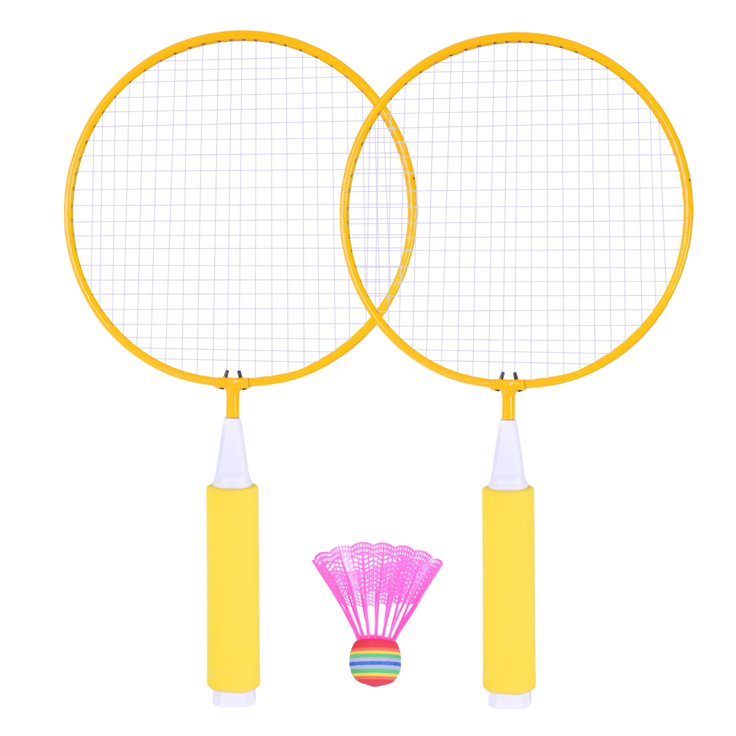 Бадмінтон арт. BD20602 (50шт) дві ракетки, волан,43 см у сітці
