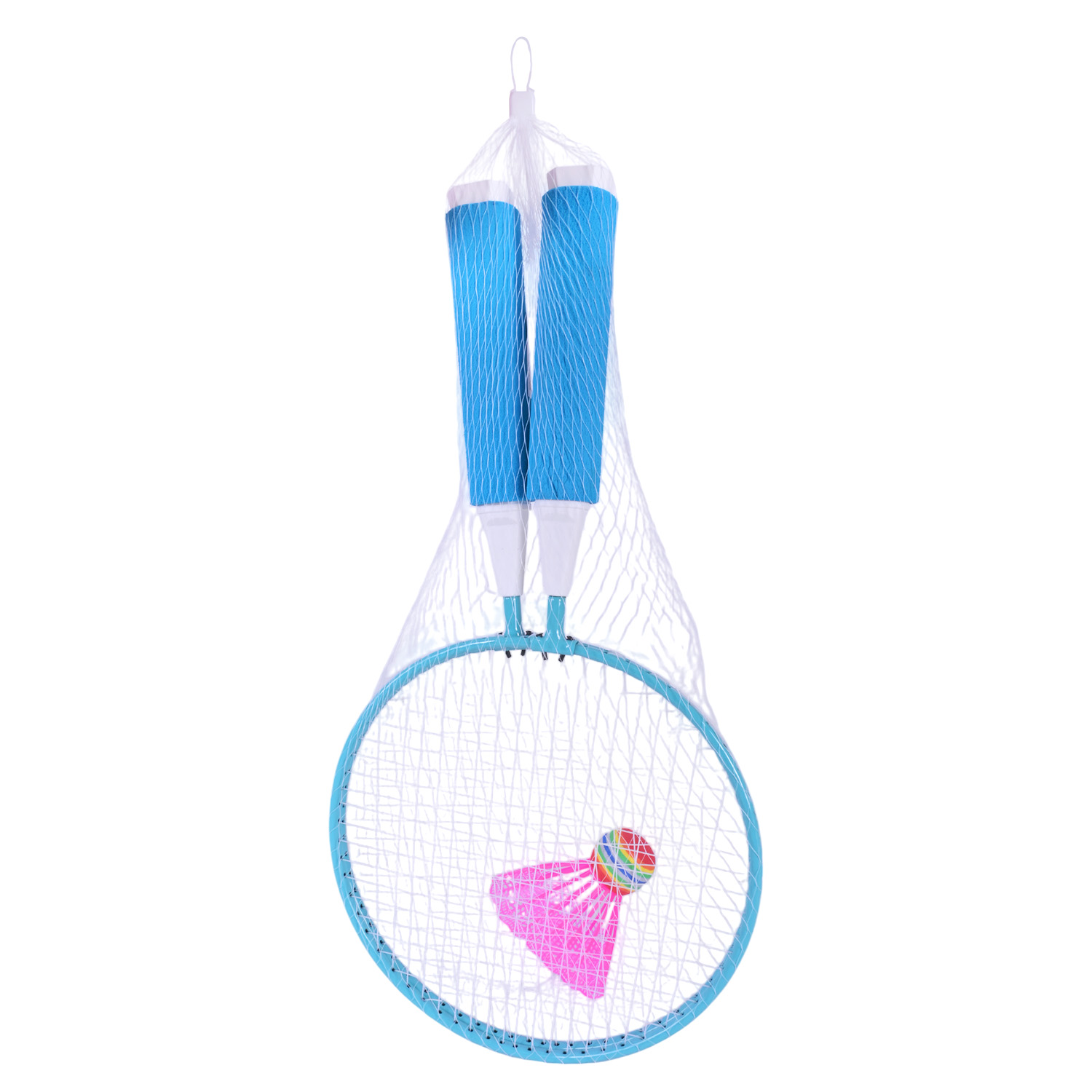 Бадмінтон арт. BD20602 (50шт) дві ракетки, волан,43 см у сітці