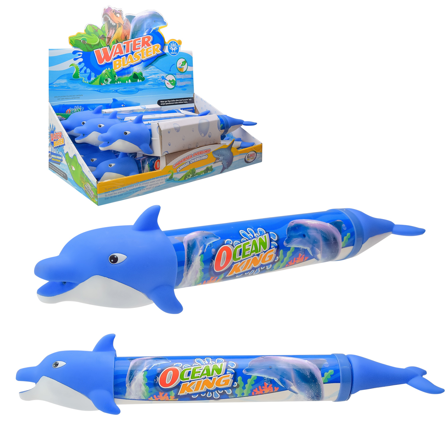 Водяний пістолет арт. 892A дельфін, . 53*9,5*10 см