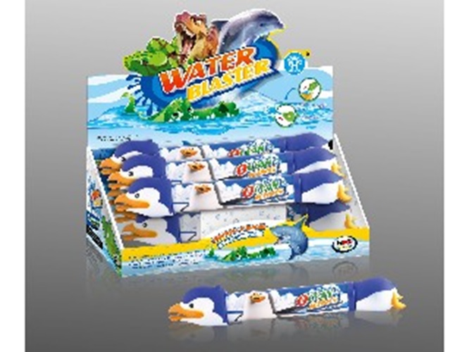 Водяний пістолет арт. 893B (36шт) пінгвин, у дисплеї 6 шт. 51,5*9*8,5 см