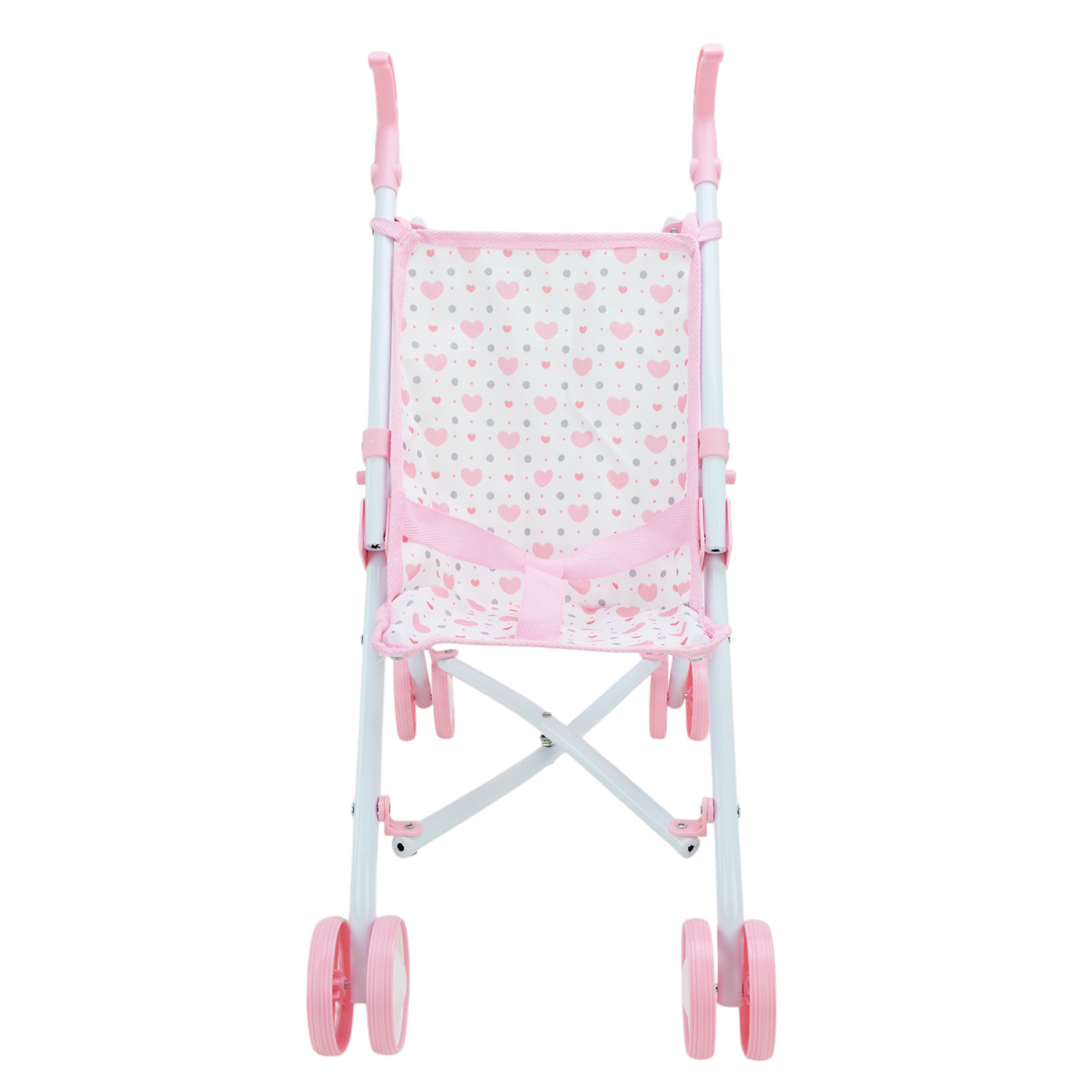 Пупс у наборі арт. 85866 (12шт/2) з візочком короб. 52*25,5*11,5 см