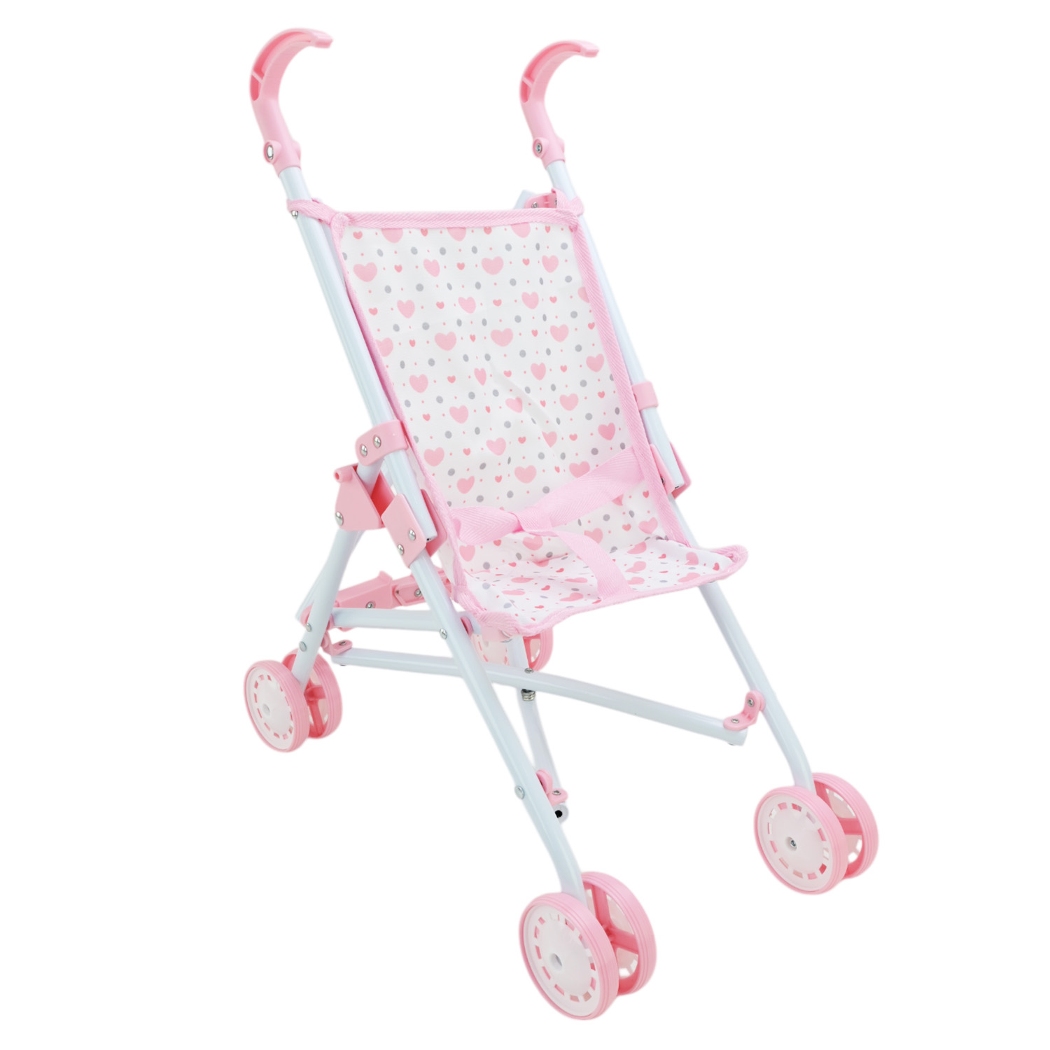 Пупс у наборі арт. 85866 (12шт/2) з візочком короб. 52*25,5*11,5 см