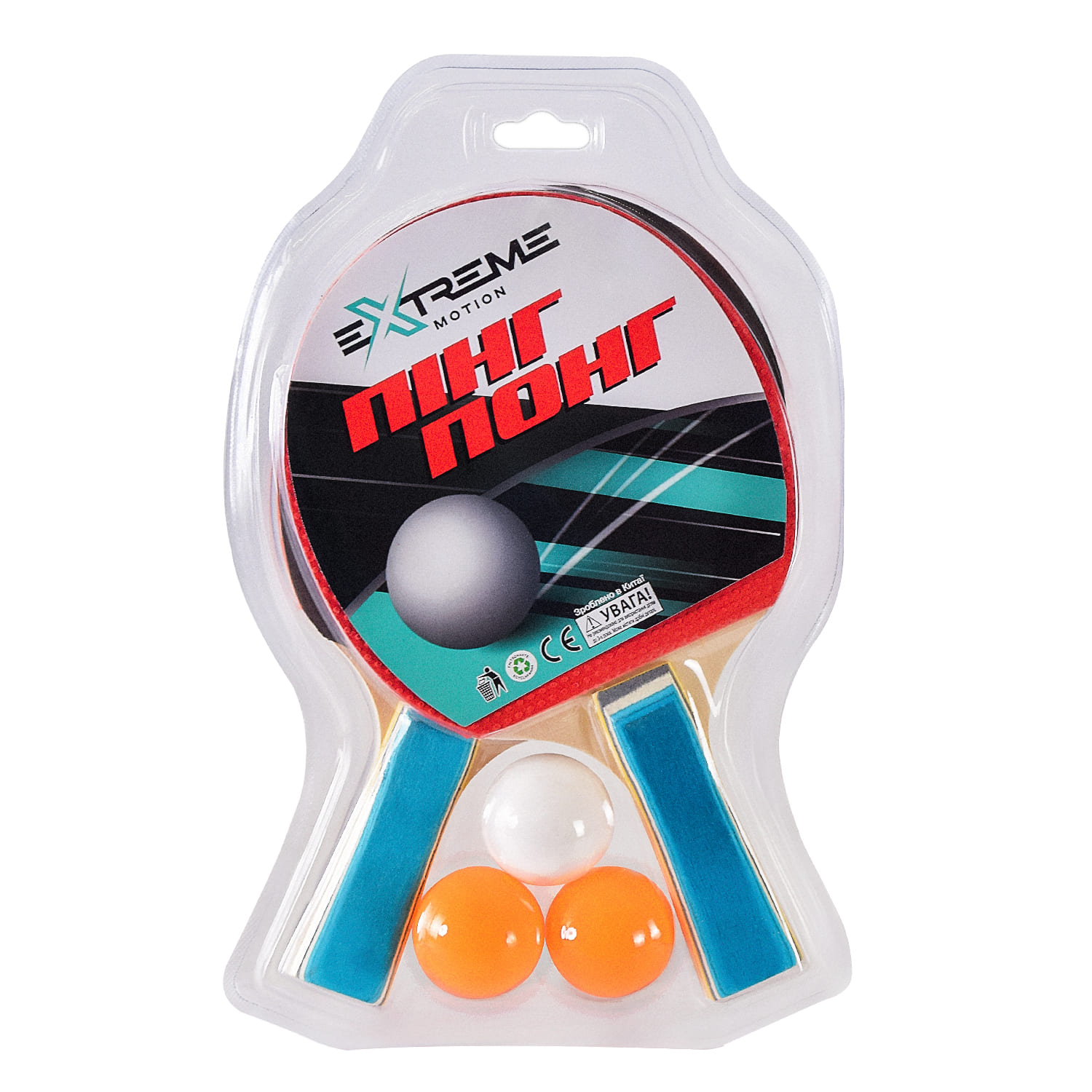 Теннис настольный арт. TT1422 (50шт)  2 ракетки,3 мячика, слюда