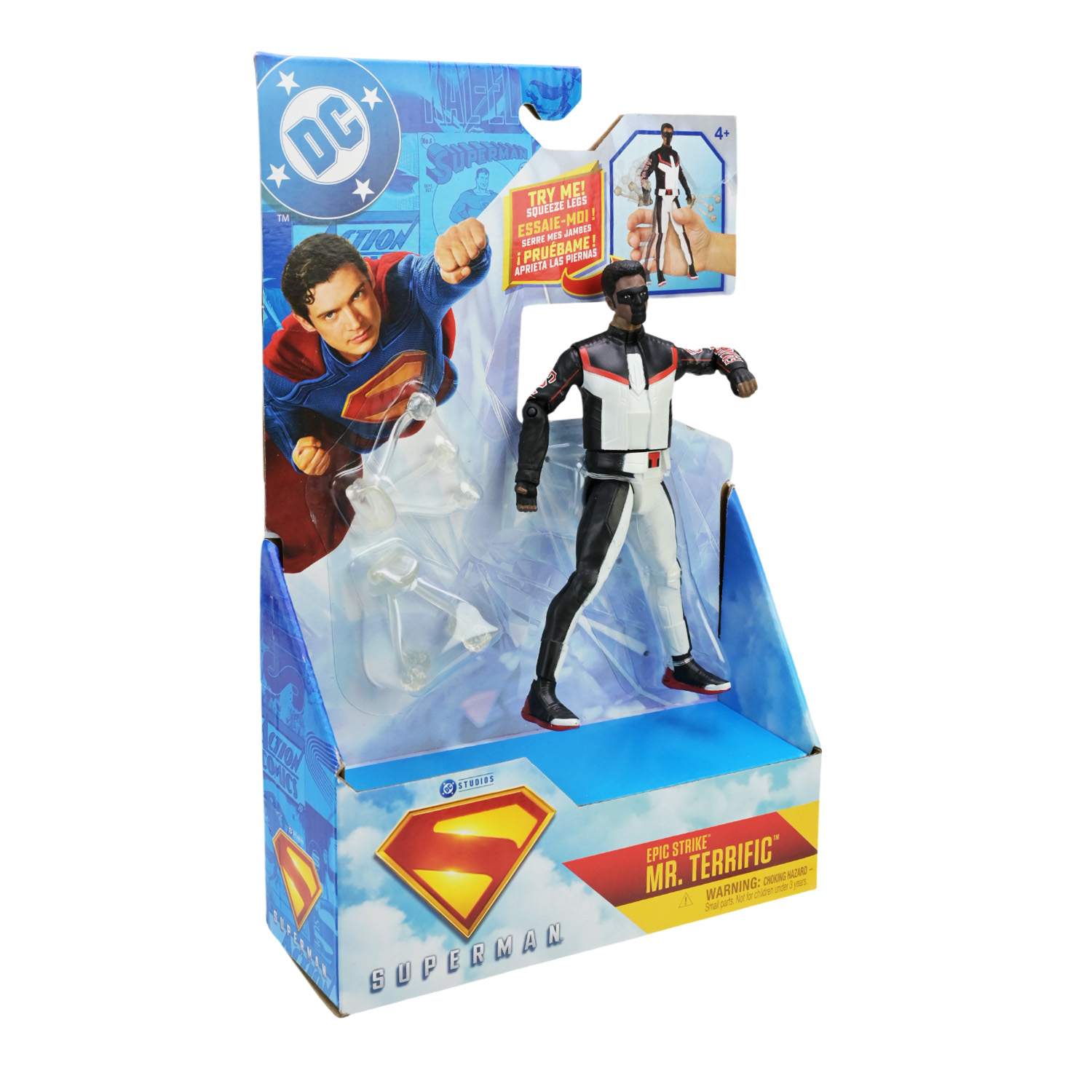 Іграшка фігурка арт. 6073190 (4шт) Superman, 15 см, з аксесуарами, у коробці 17,5*6*28 см