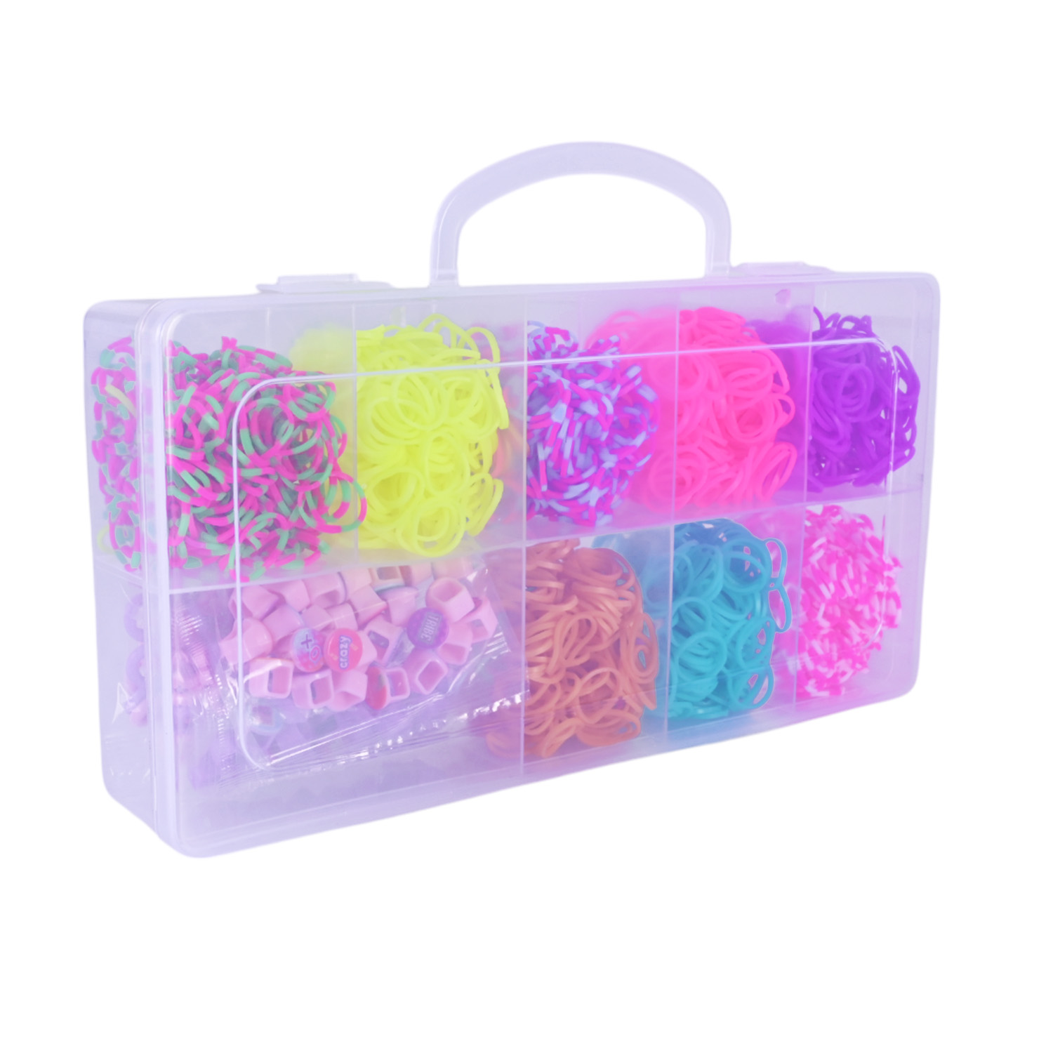 Резиночки для плетіння арт. 16502 (48шт/2) короб. 31.5*5*27 см