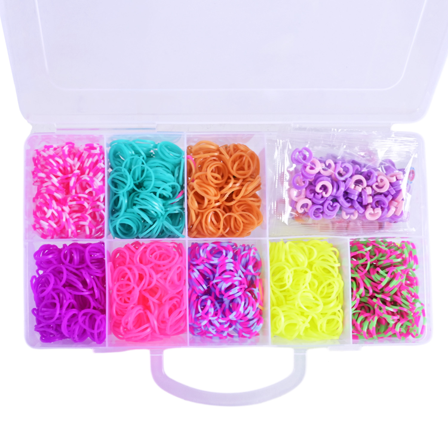 Резиночки для плетіння арт. 16502 (48шт/2) короб. 31.5*5*27 см