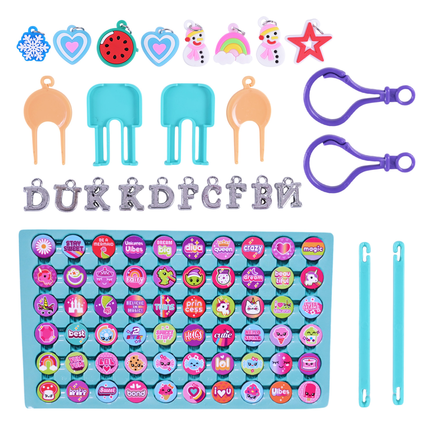 Резиночки для плетіння арт. 16502 (48шт/2) короб. 31.5*5*27 см