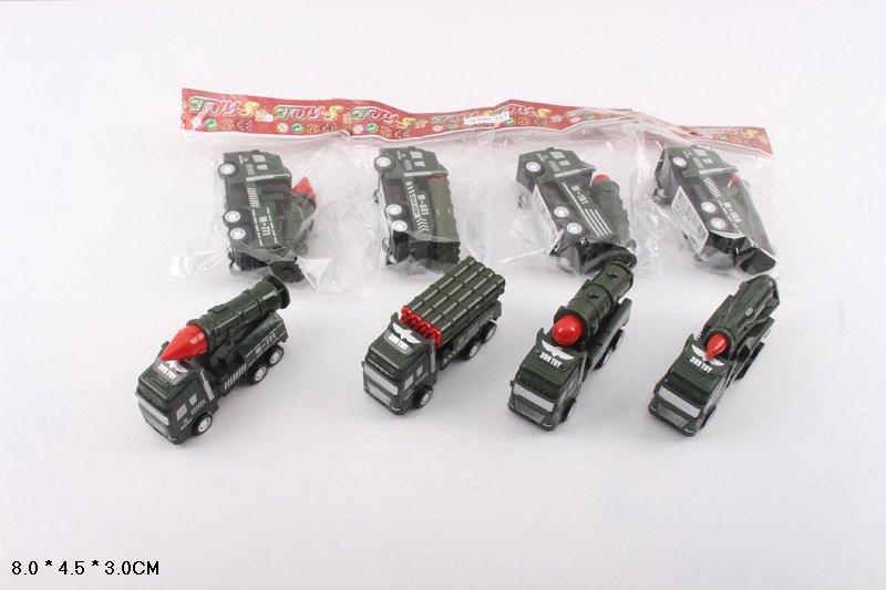 Військова техніка арт. 399-257 (600шт/2) 4 види в наборі, інерц., пакет 11*3*14 см