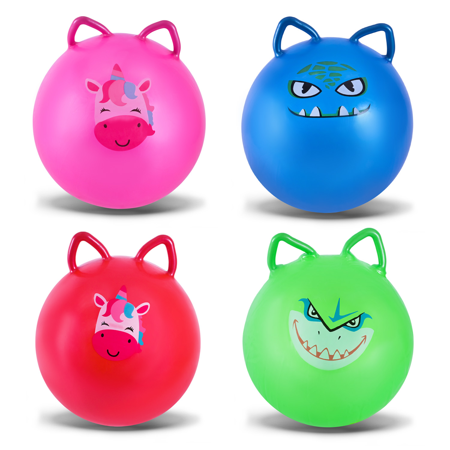 М'яч для фітнесу арт. PB25116 (60шт) 55 см 450 грам 4 кольорів