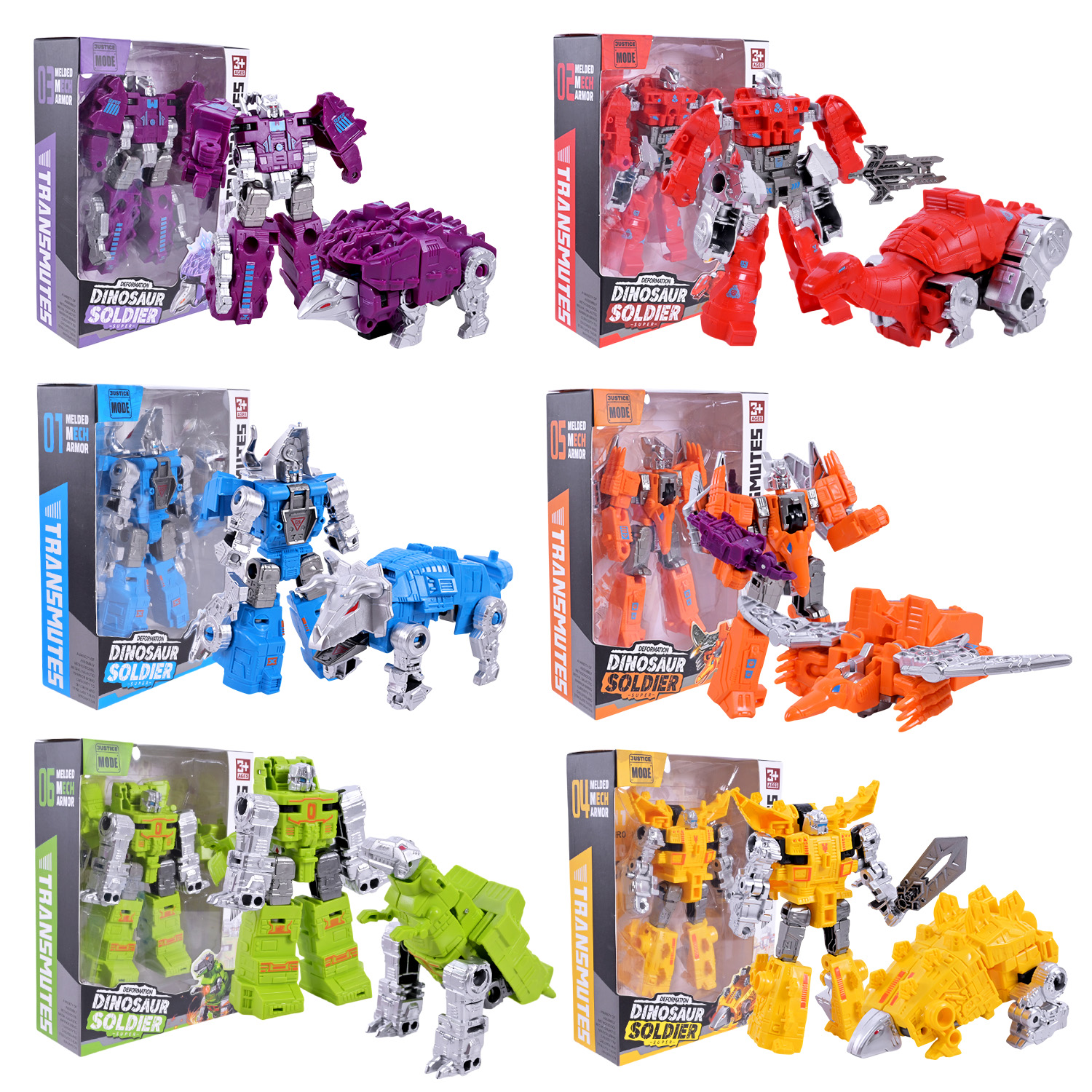 Робот арт.HF1189AB (192шт/2) 6 видів, у коробці 13*5*17,5см