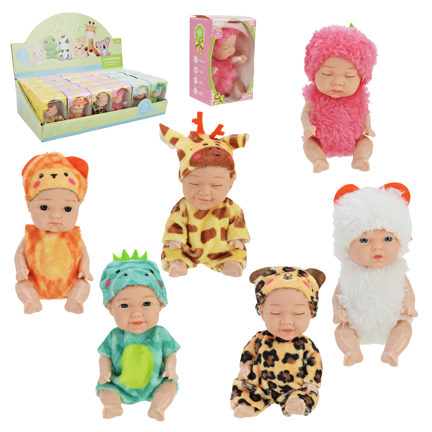 Лялька арт. LK3200A (360шт)  мікс 6 видів, 15 д.б*24 шт, короб. 4*9*5,5см