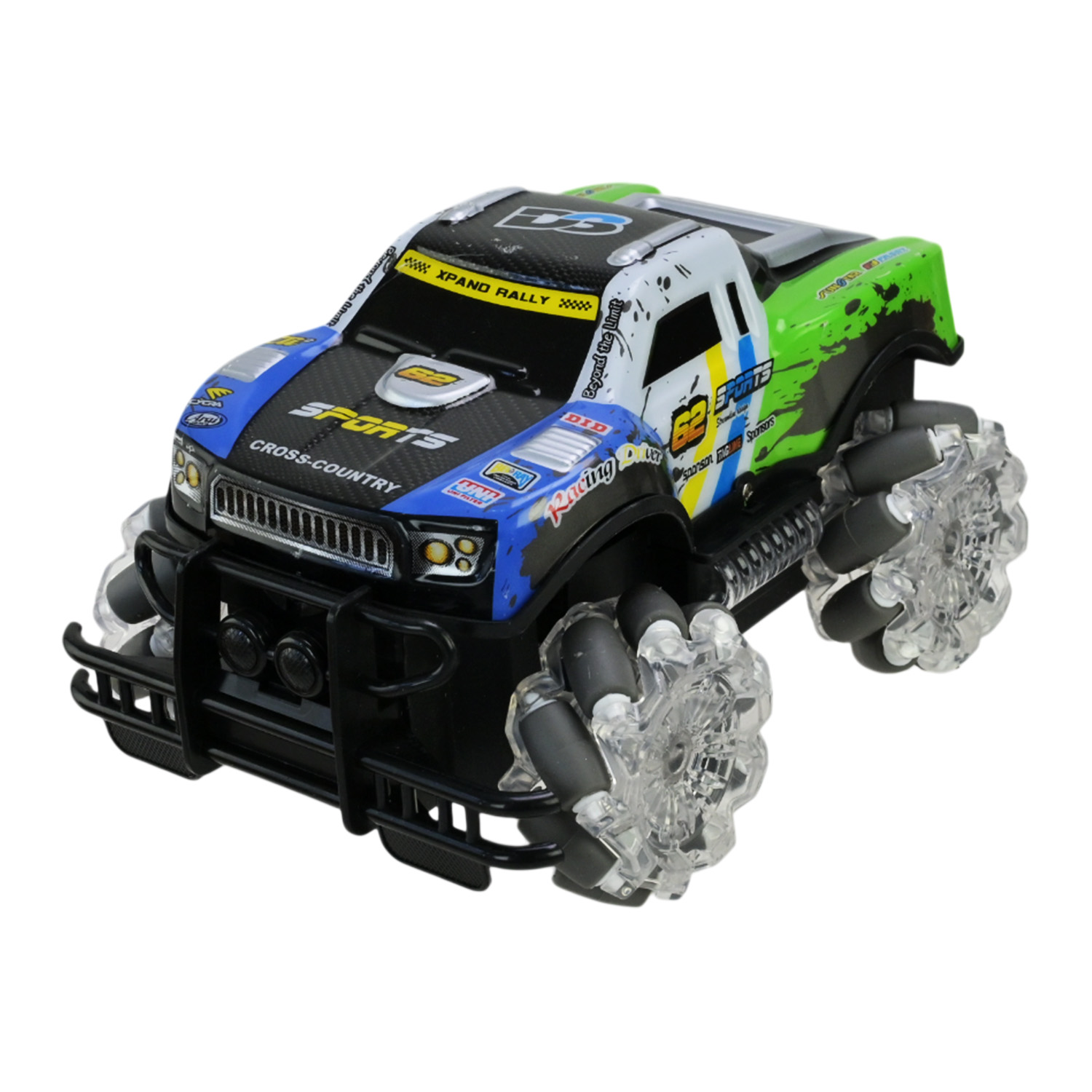 Машина р/к арт. W200-21 (48шт/2) акум 2кольора,світло,звук, короб. 27*12,5*14,5см