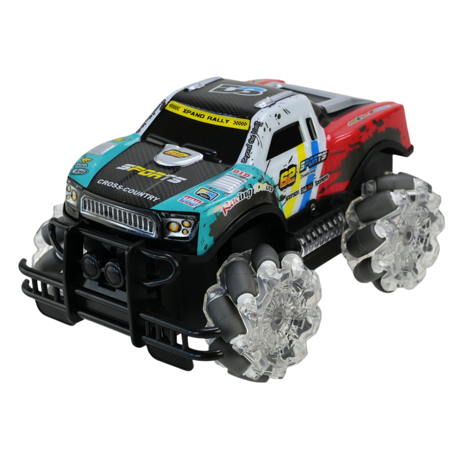 Машина р/к арт. W200-21 (48шт/2) акум 2кольора,світло,звук, короб. 27*12,5*14,5см