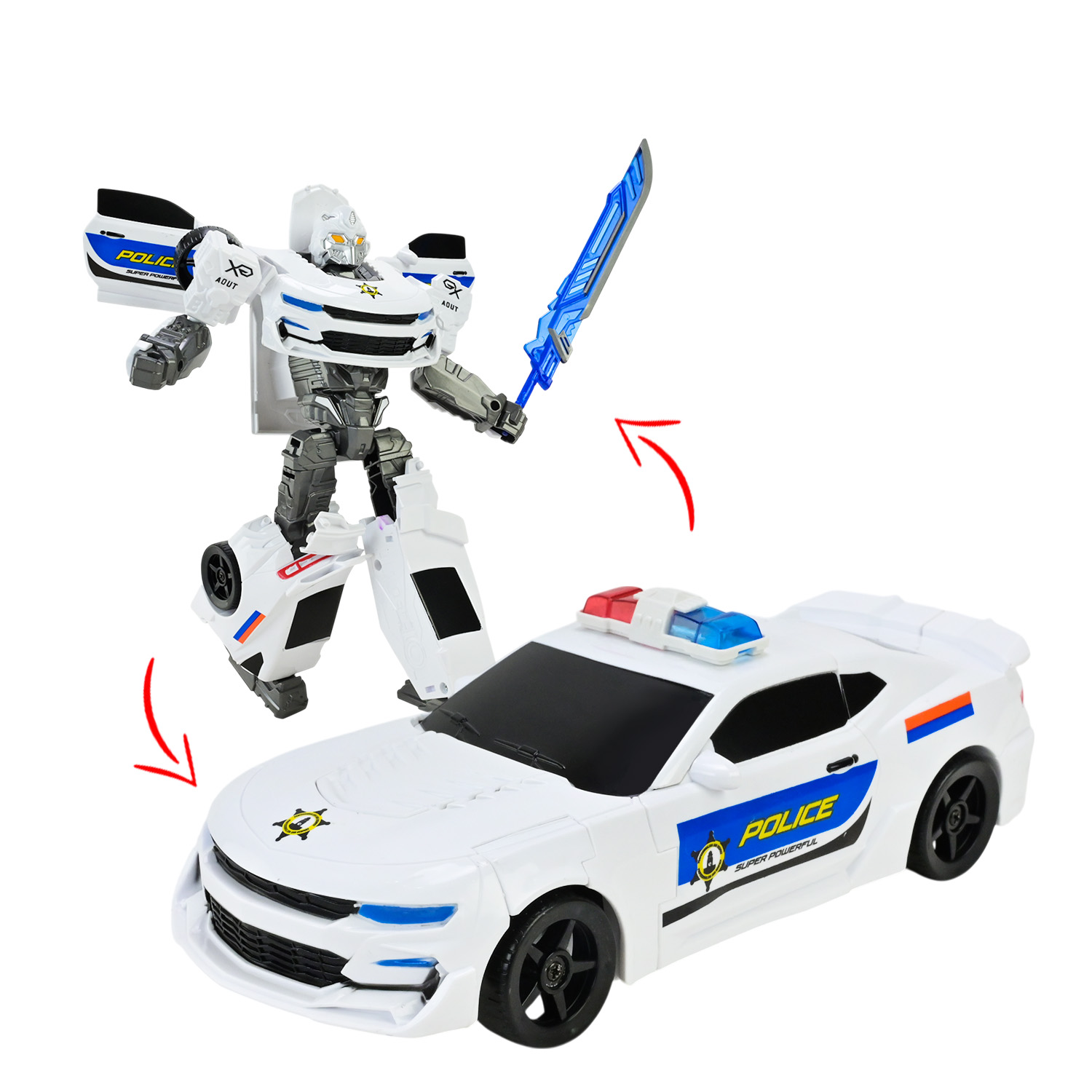 Трансформер арт. 8228-A5 (36шт) 2 види,короб. 32*9*26см