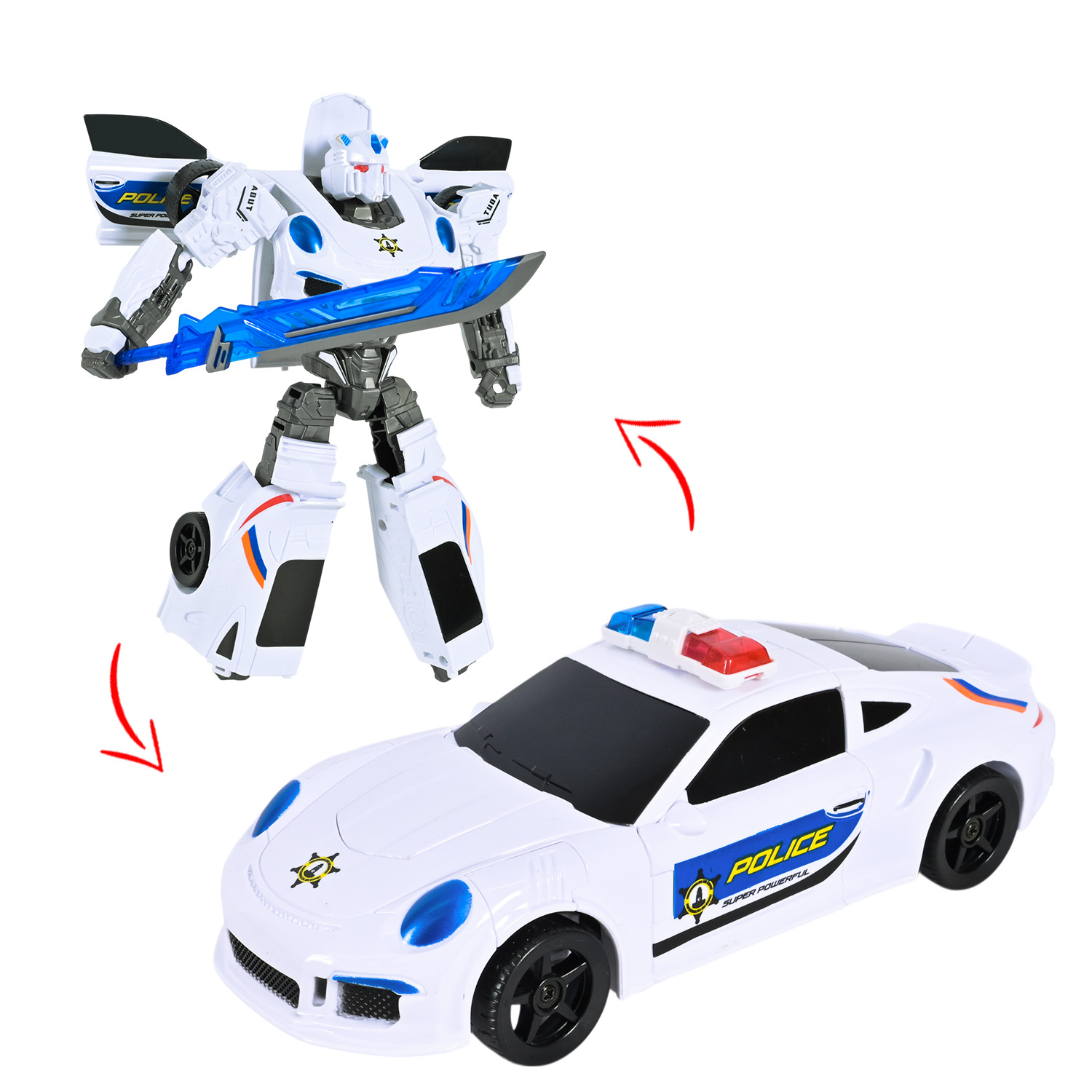 Трансформер арт. 8228-A5 (36шт) 2 види,короб. 32*9*26см