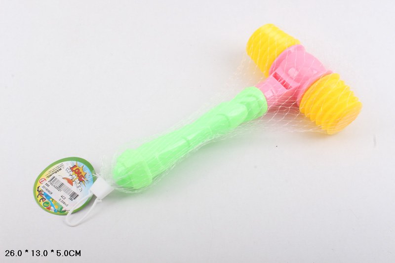 Молоточок арт. 595 (384шт) пискавка, сітка 26*13*5см