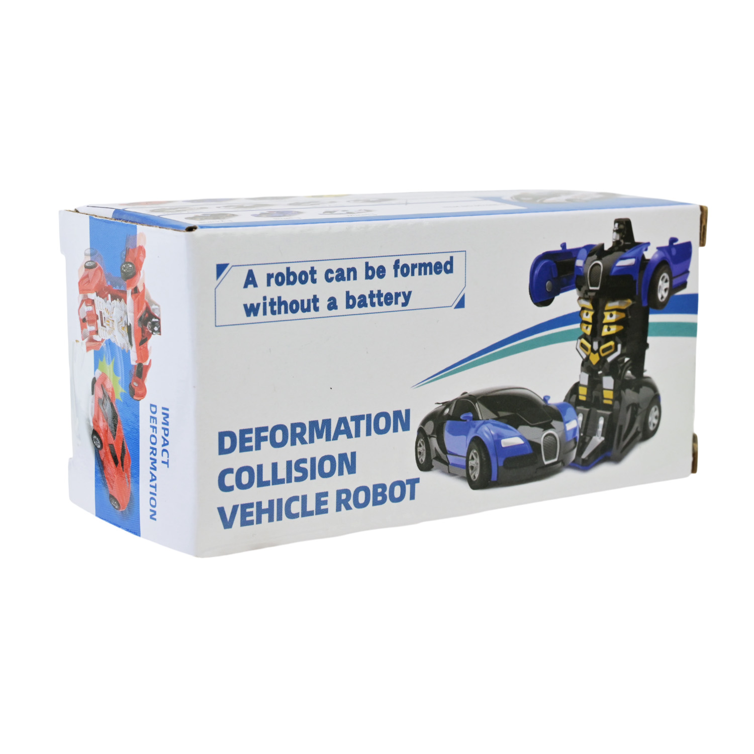 Робот арт. MY688-1 (360шт/2) 2 кольори, трансформується у поліцейську машину, короб. 13,5*6,5*4,6см