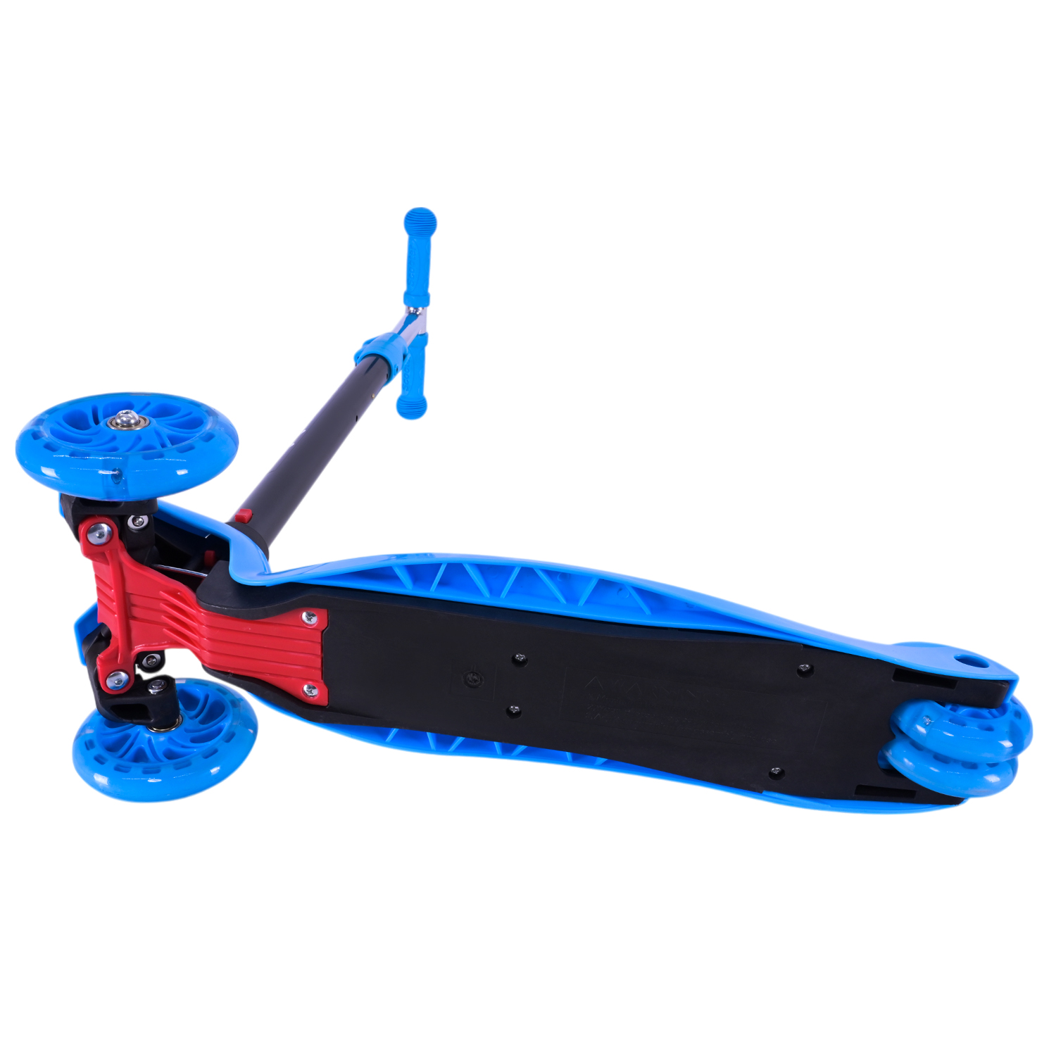 Самокат дитячий 4-х коліс. арт. SC25121 (6шт) MAXI, колеса PU світяться, 6 кольорів мікс, короб. 58*14,5*28 см