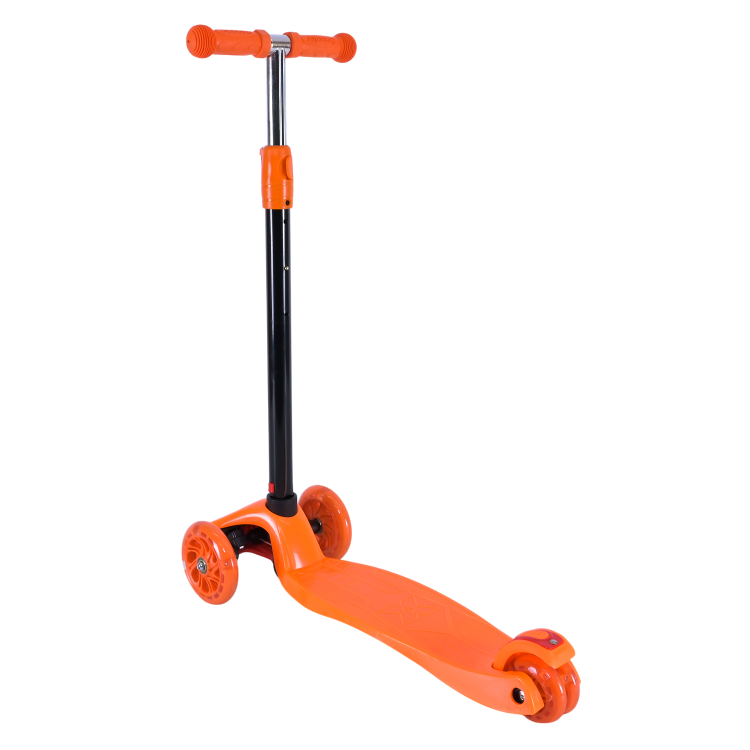 Самокат дитячий 4-х коліс. арт. SC25121 (6шт) MAXI, колеса PU світяться, 6 кольорів мікс, короб. 58*14,5*28 см