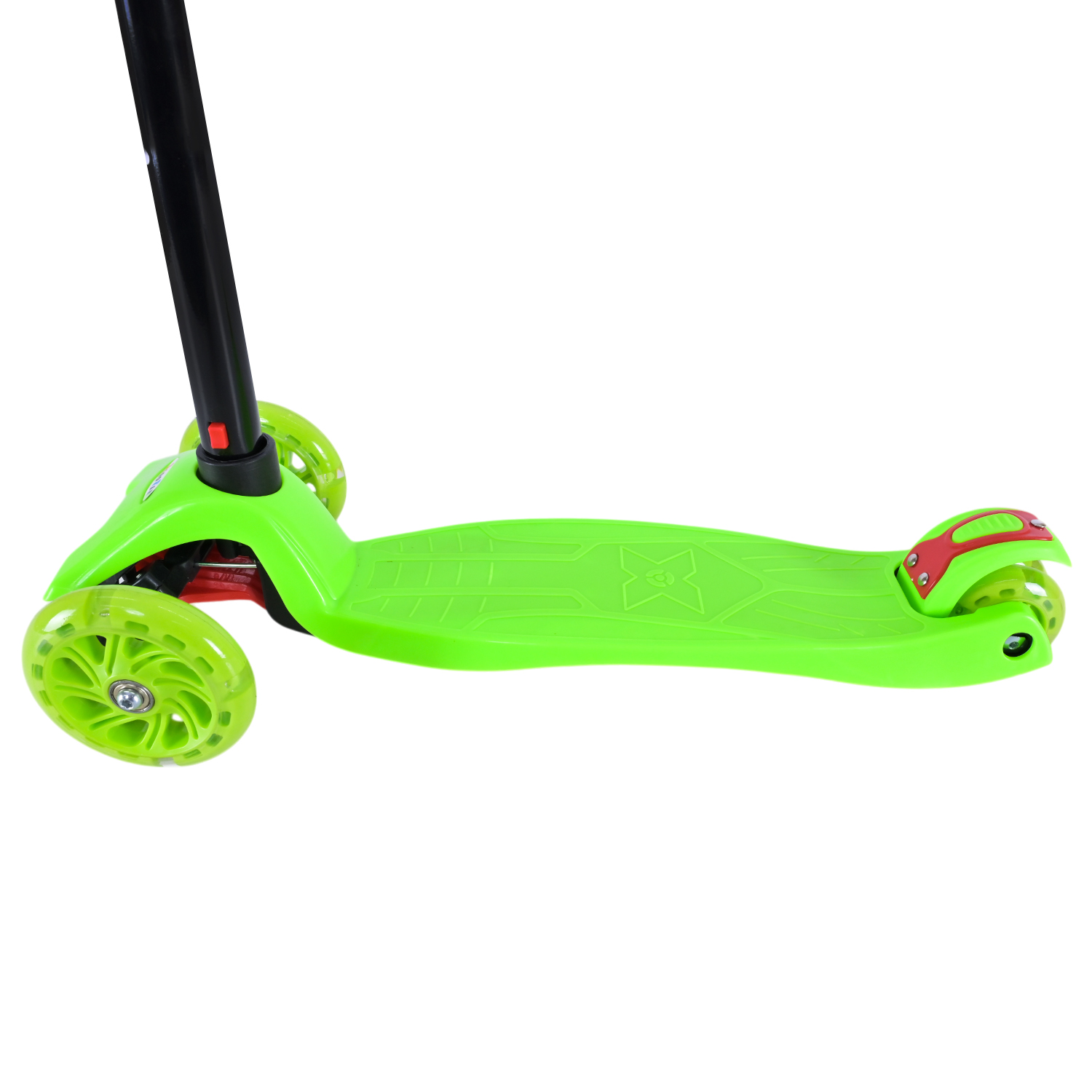 Самокат дитячий 4-х коліс. арт. SC25121 (6шт) MAXI, колеса PU світяться, 6 кольорів мікс, короб. 58*14,5*28 см