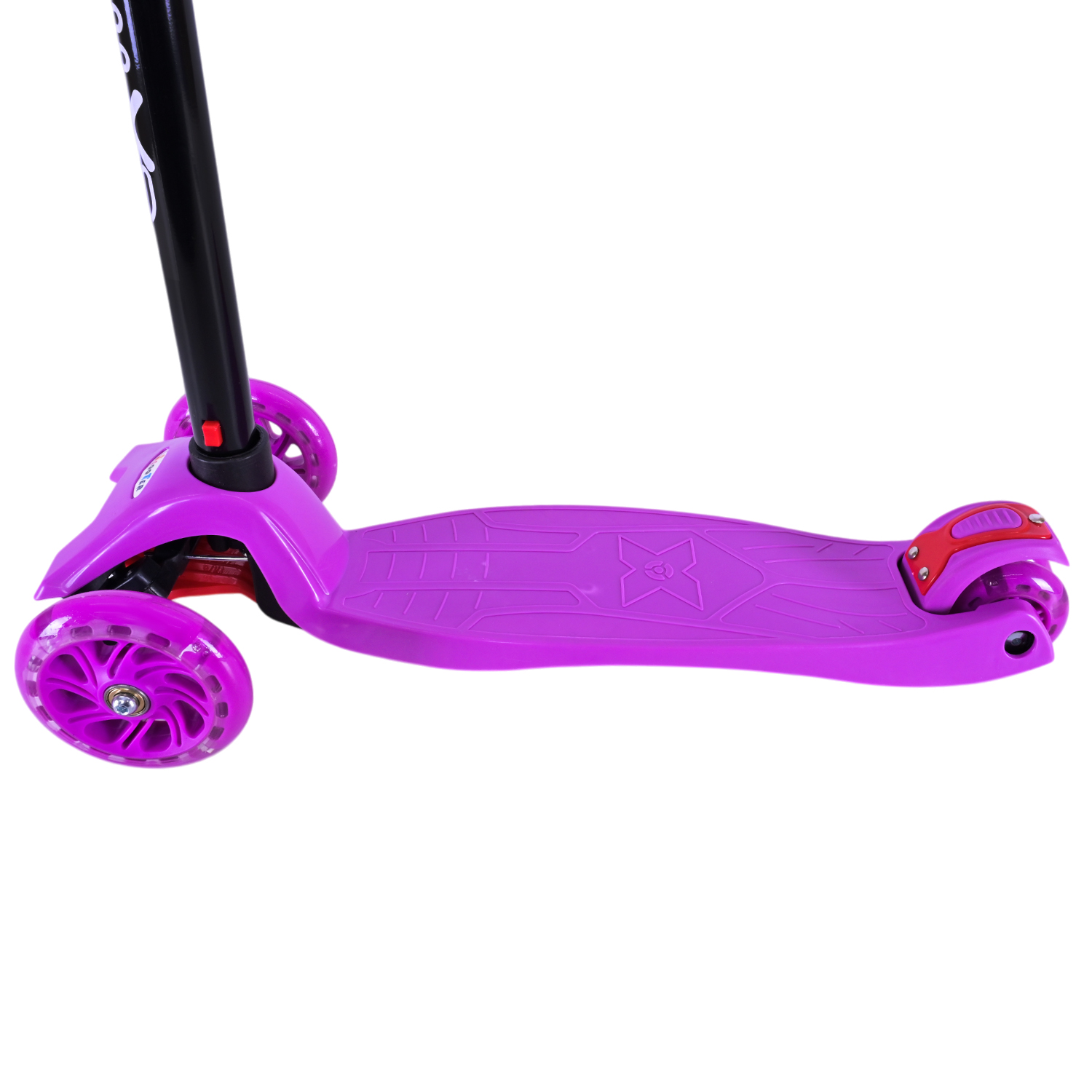 Самокат дитячий 4-х коліс. арт. SC25221 (10шт) MAXI, колеса PU світяться, 6 кольорів мікс, пакет