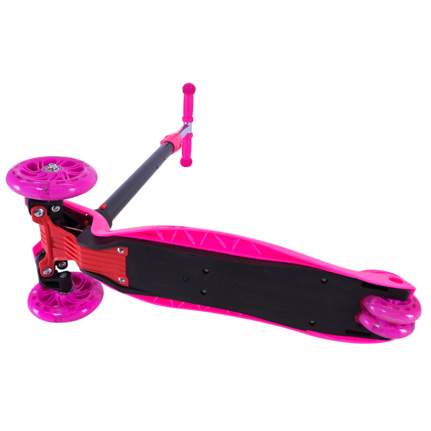 Самокат дитячий 4-х коліс. арт. SC25221 (10шт) MAXI, колеса PU світяться, 6 кольорів мікс, пакет