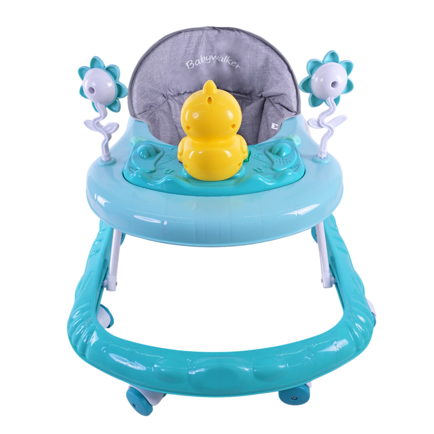 Ходунки арт. BW106 (7шт) музичні з брязкальцями,світло, 3 кольори