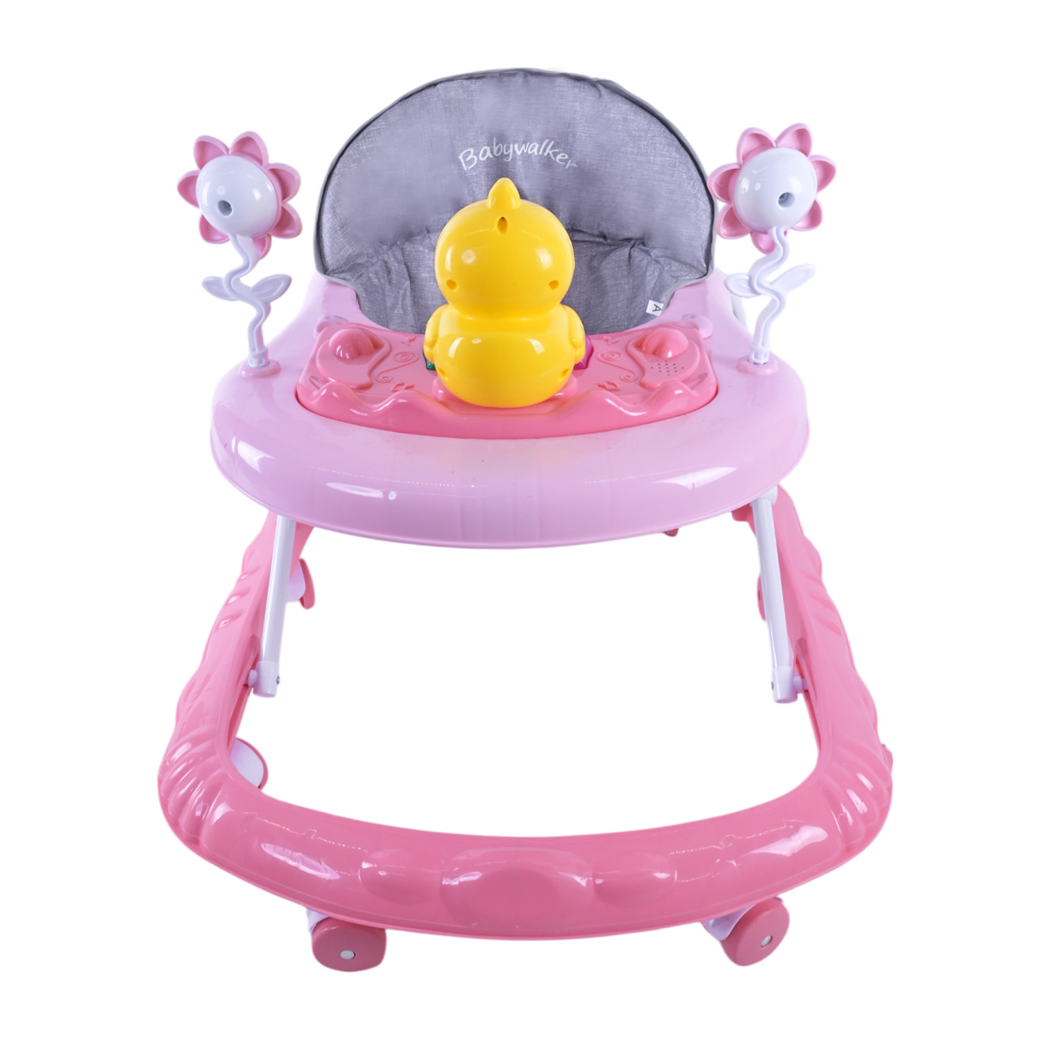 Ходунки арт. BW106 (7шт) музичні з брязкальцями,світло, 3 кольори