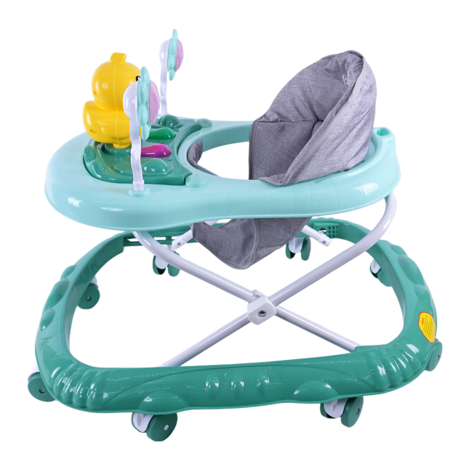 Ходунки арт. BW106 (7шт) музичні з брязкальцями,світло, 3 кольори