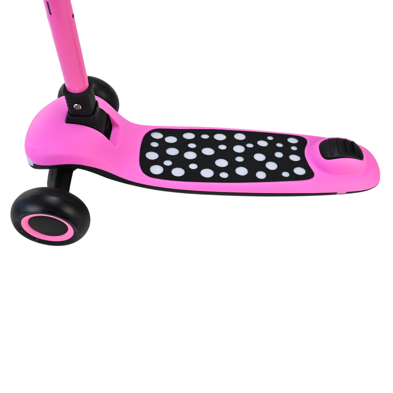 Самокат 3-х колесний арт. SC9026 (6шт) складний зі світлом,колеса PU LED підсвітка, муз, 3 кольори