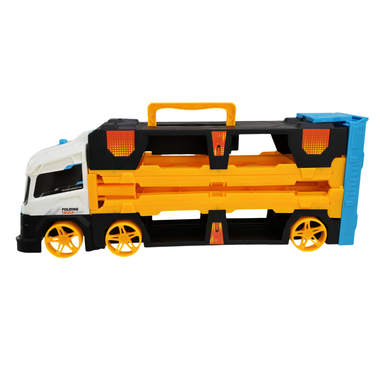 Трейлер із машинками арт. E7019 (24шт/2) короб. 44*19*10см