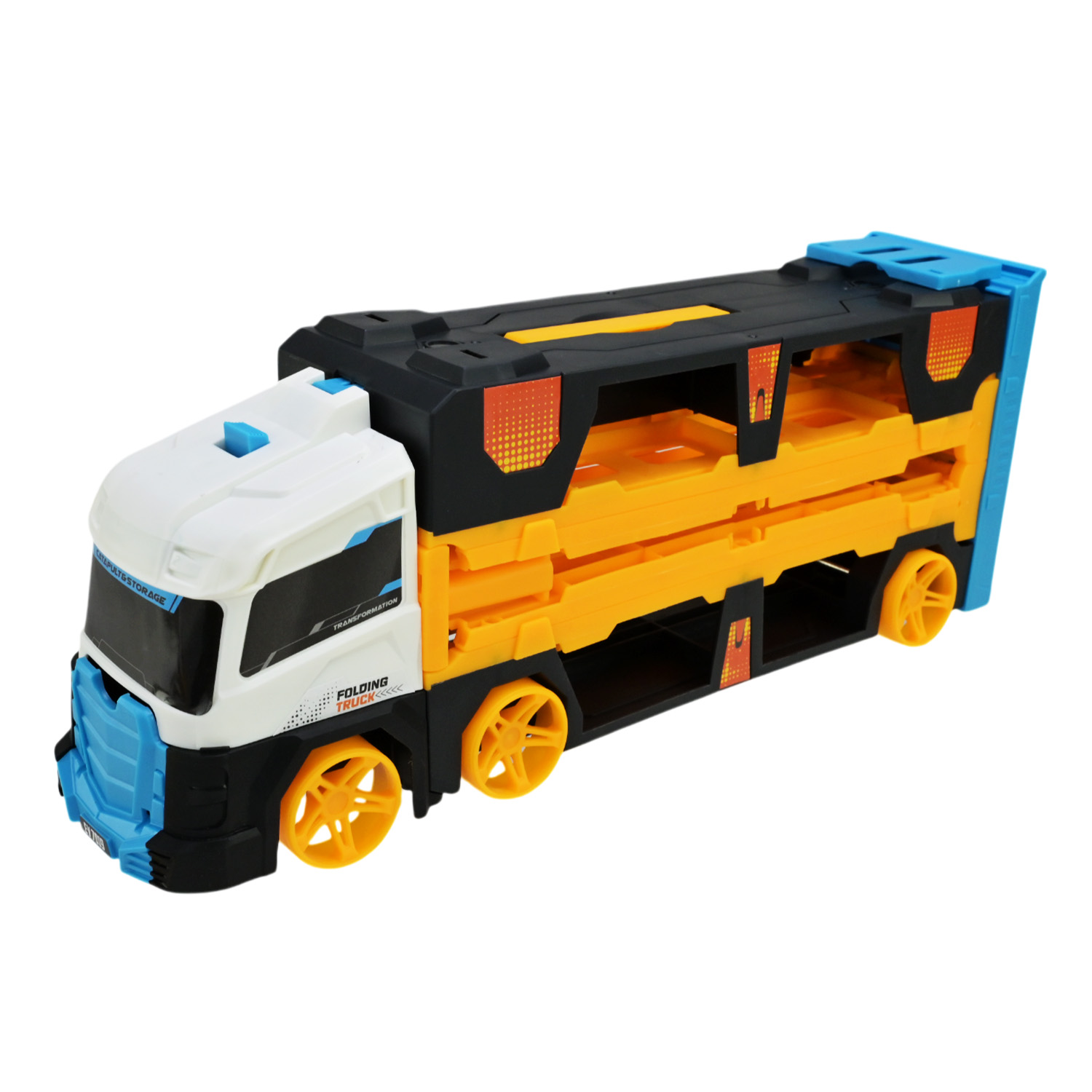 Трейлер із машинками арт. E7019 (24шт/2) короб. 44*19*10см