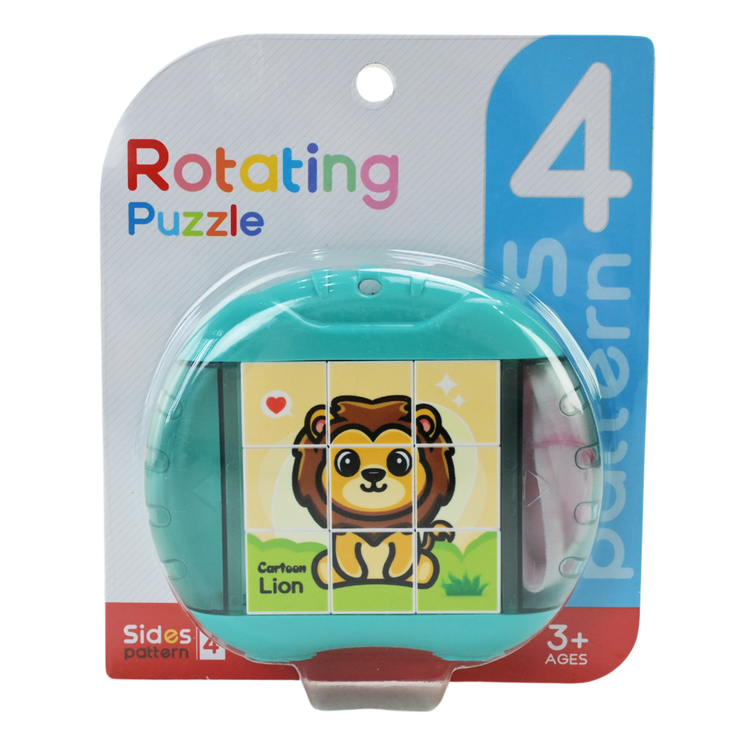 Кубики обертові арт. 5588-3 (240шт/2) р-р 12*2,5*10см,потрібно скласти 4 картинки, інструкція, матузок, планшет 15*2,5*15см