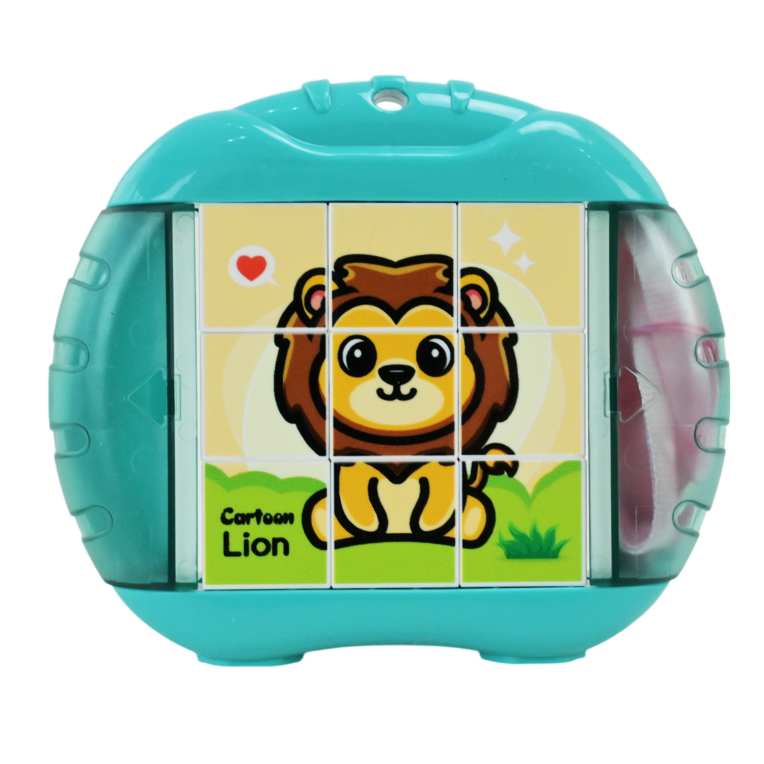 Кубики обертові арт. 5588-3 (240шт/2) р-р 12*2,5*10см,потрібно скласти 4 картинки, інструкція, матузок, планшет 15*2,5*15см