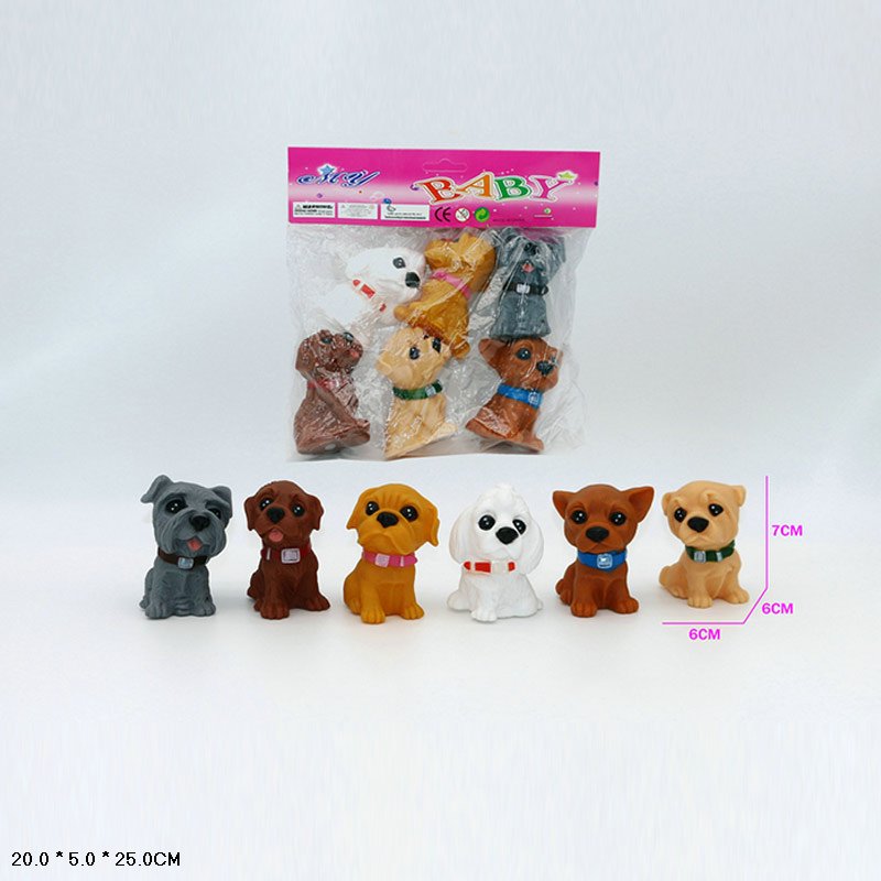 Пискавка арт. B19-2 (160шт/2) 6 шт., р-р 6*6*7см, у пакеті 20*5*25 см.