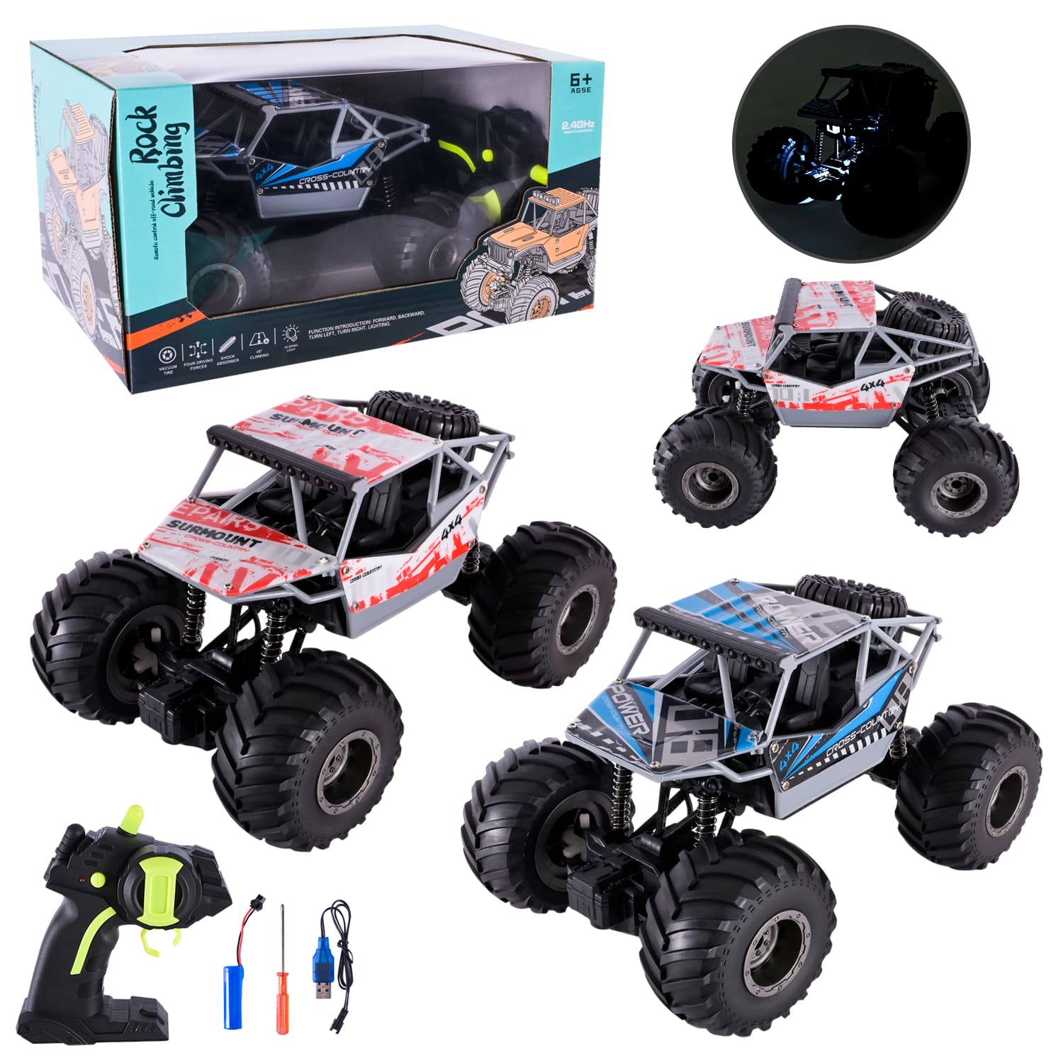 Машина р/к  M765-38 (24шт) аккум. 2кольора, короб. 29*18,5*15,5см