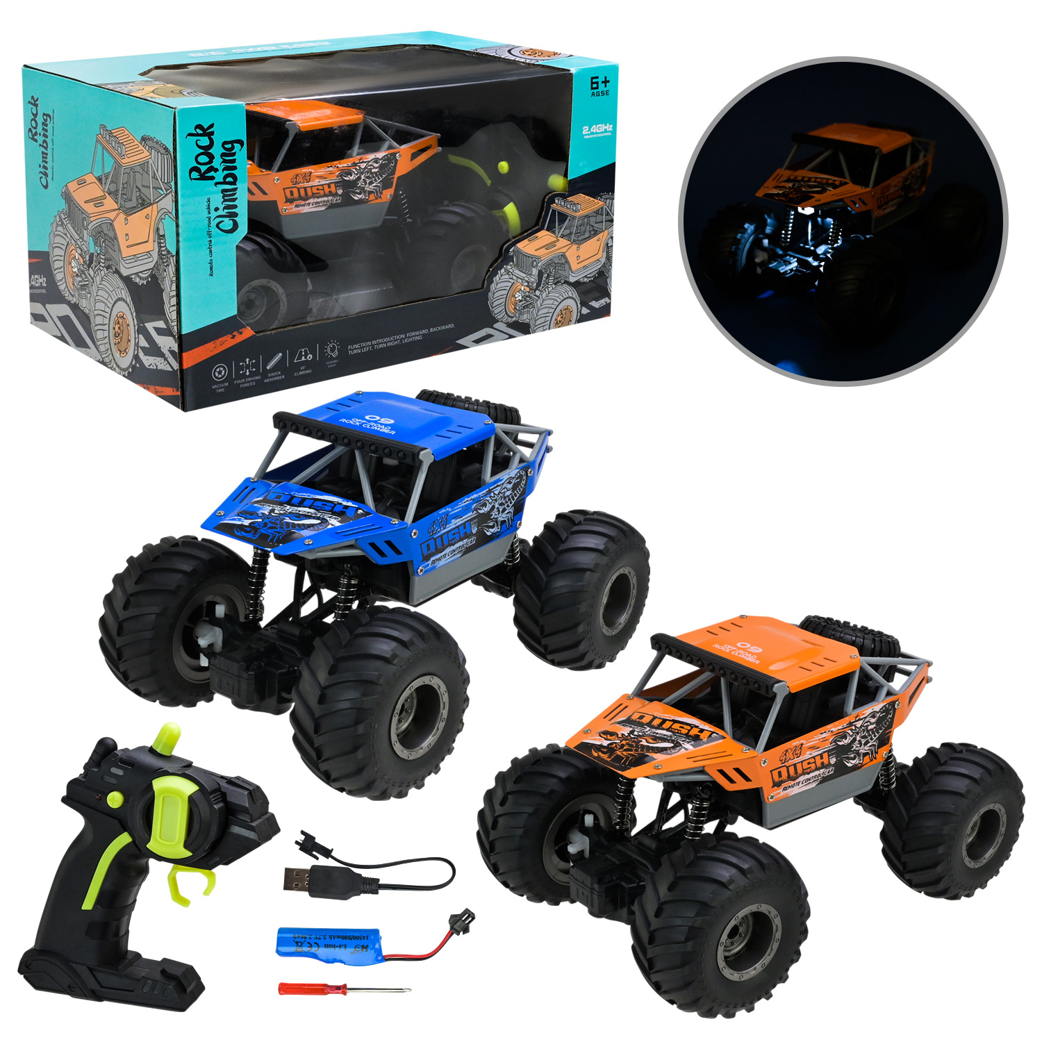 Машина р/к  M765-39 (24шт) аккум. 2кольора, короб. 29*18,5*15,5см