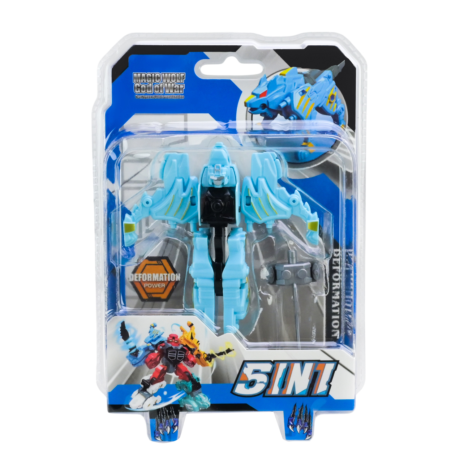 Робот арт. 323-20 (120шт/2) 5видів, короб.20,5*14,5*6см