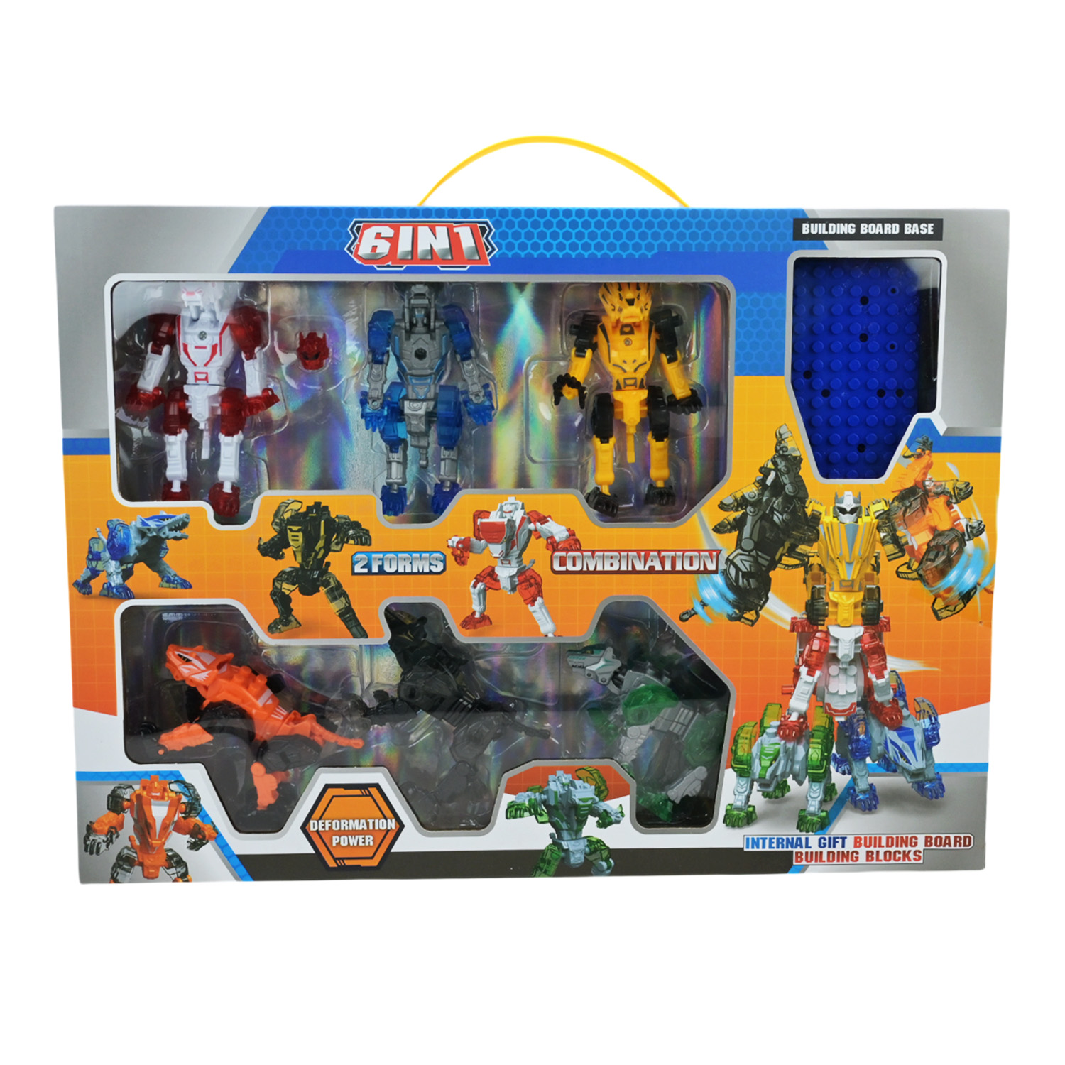 Робот арт. 323-26 (36шт/2) 6в1, короб.39,5*6*29см