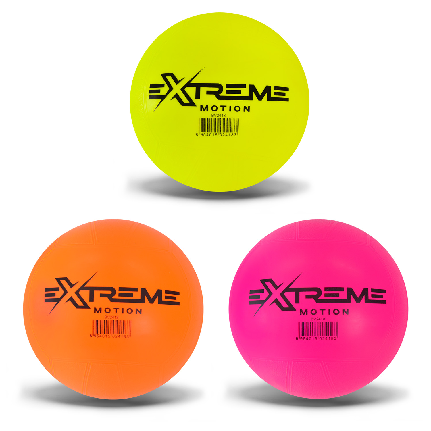 М'яч для водного поло арт. BV2418 (100шт) 180 грам 3 кольори