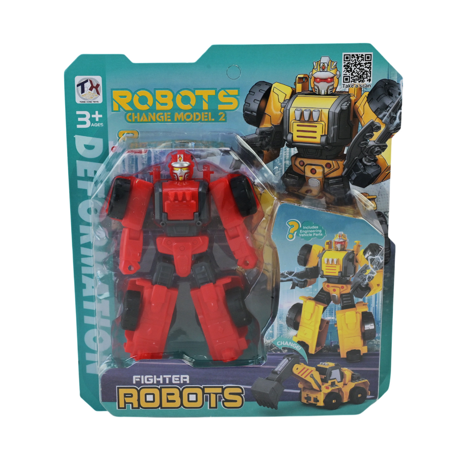 Трансформер арт. B001-2 (240шт/2) 8 видів,планшет 22,5*19,5*4,6см