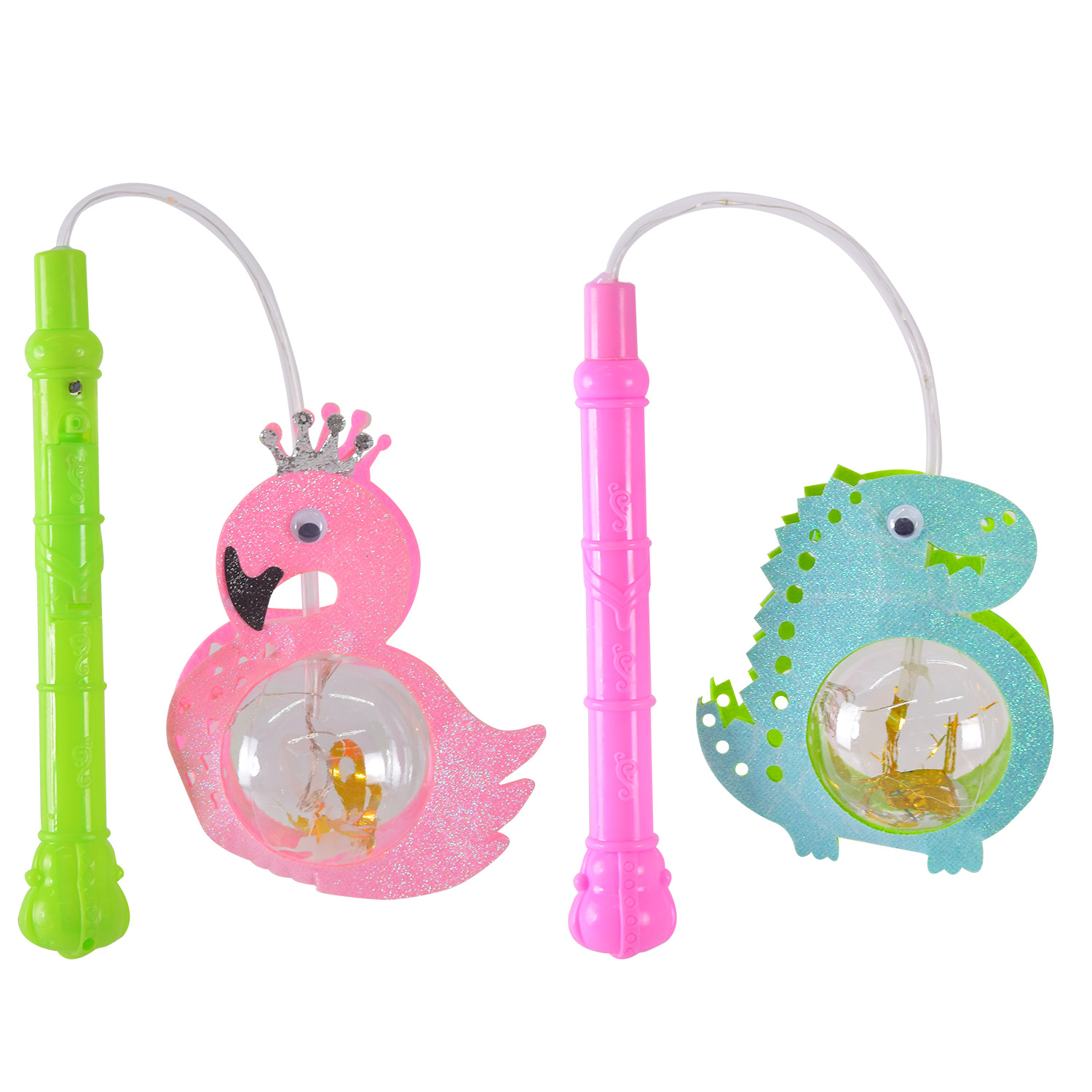 Чарівна паличка арт. K7920 (240шт) зі світлом 52 см мікс видів