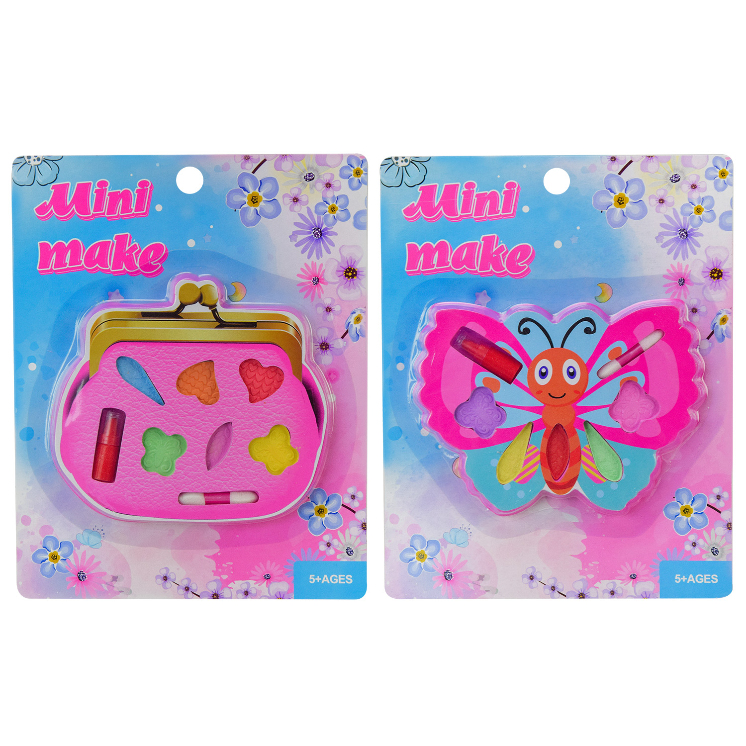 Косметика арт. MM2303 (200шт) мікс 2 виді, тіні для повік, помада планш. 11*15см