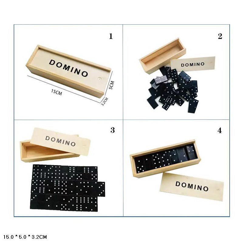 Доміно арт.4007 (300шт/2) короб 15*5*3,2см