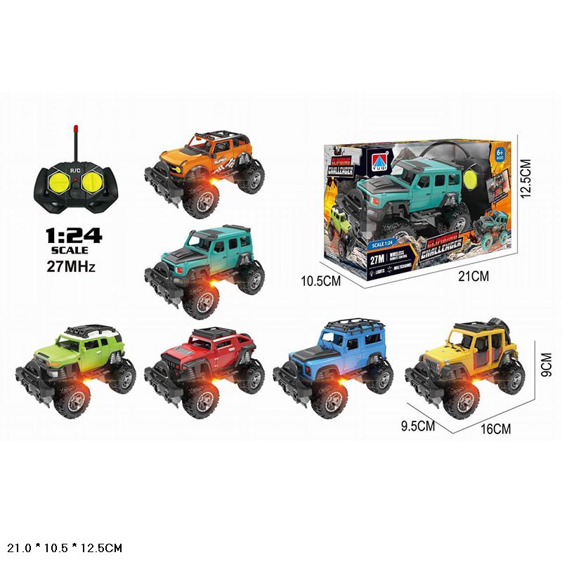 Машина р/к арт. CG-01 (72шт/2) батар., світ., короб 21*12,5*10,5см