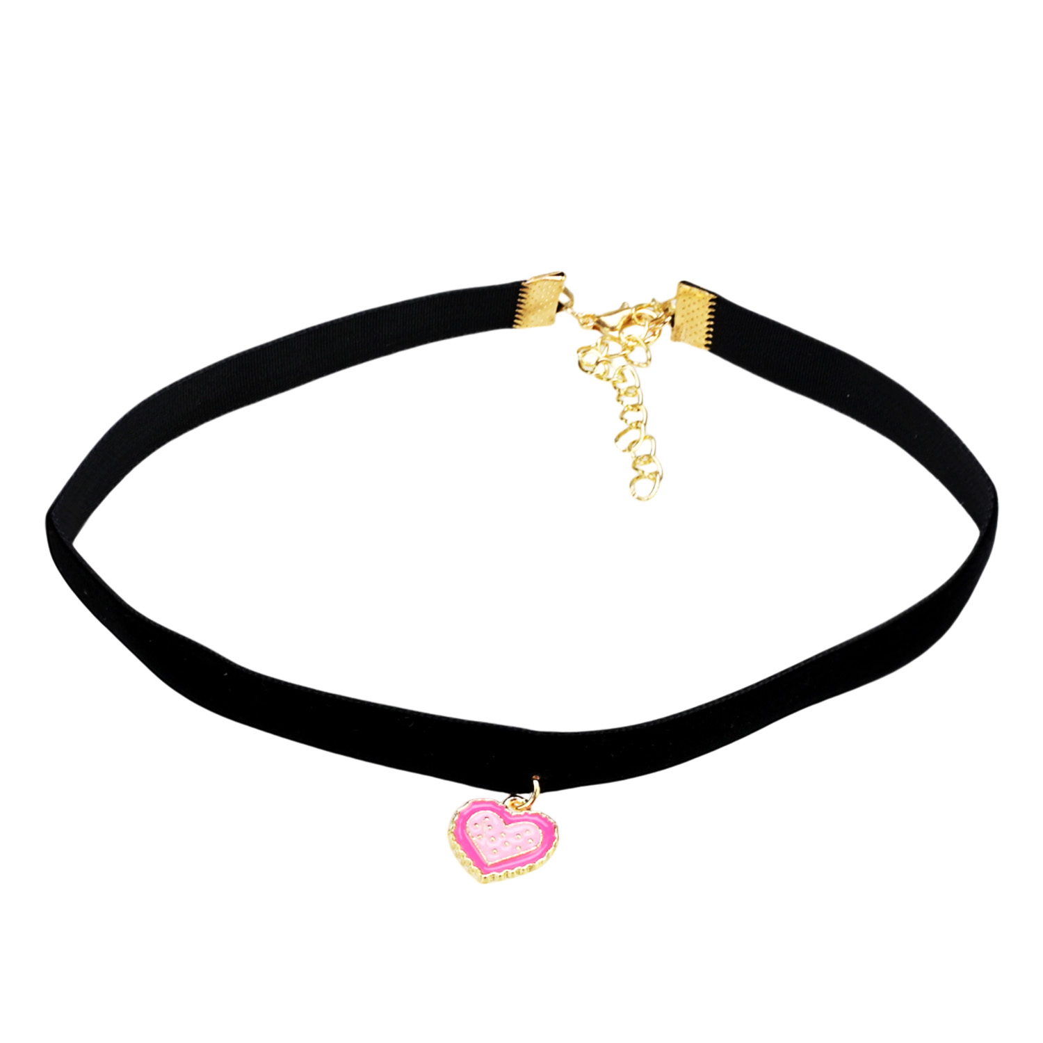 Аксесуари для дівчат арт. CN240707 (120шт) чокер, мікс 6 видів планш. 16х6,5 см