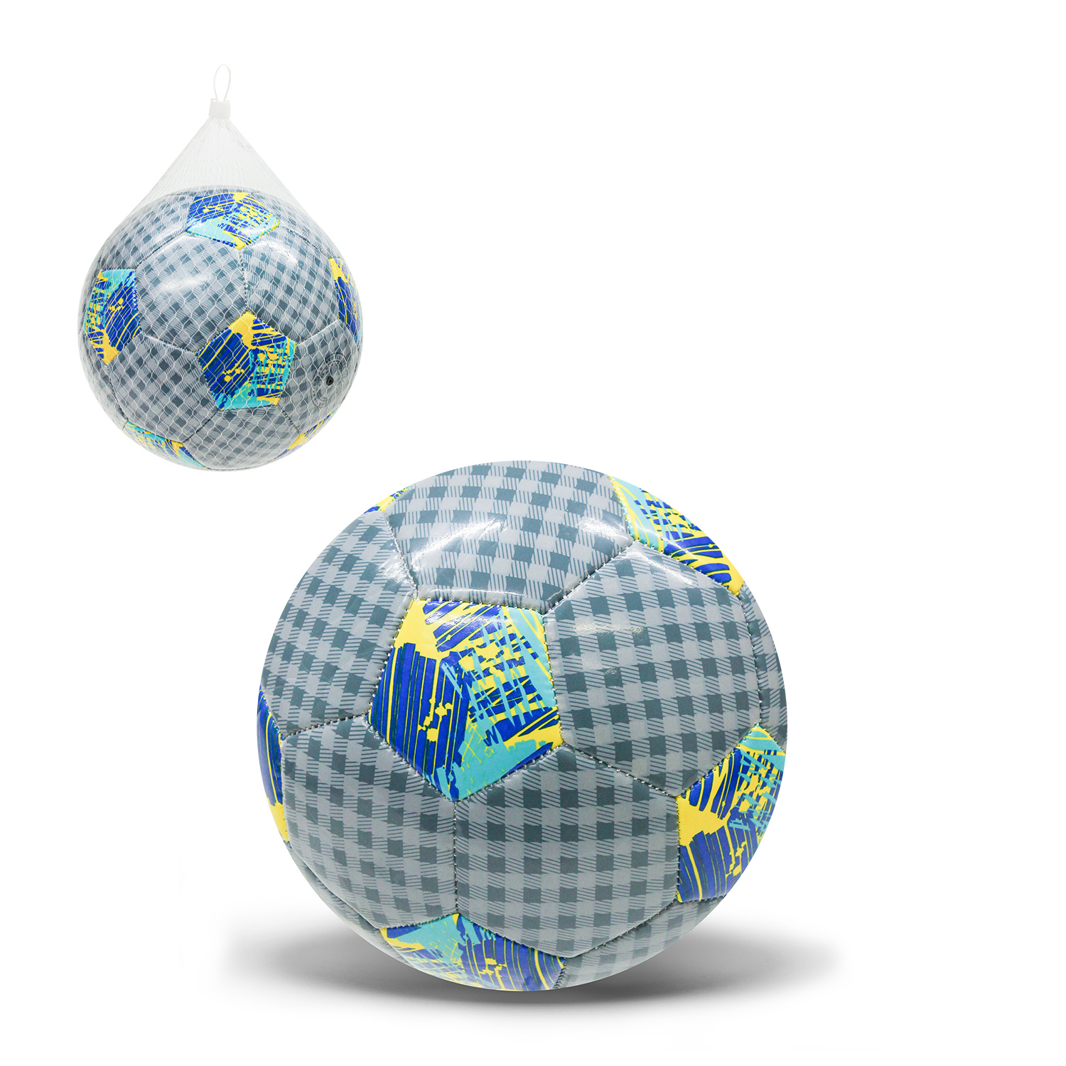 М'яч футбол арт. FB24182 (60шт) №5, PVC,320 гр,3 мiкс